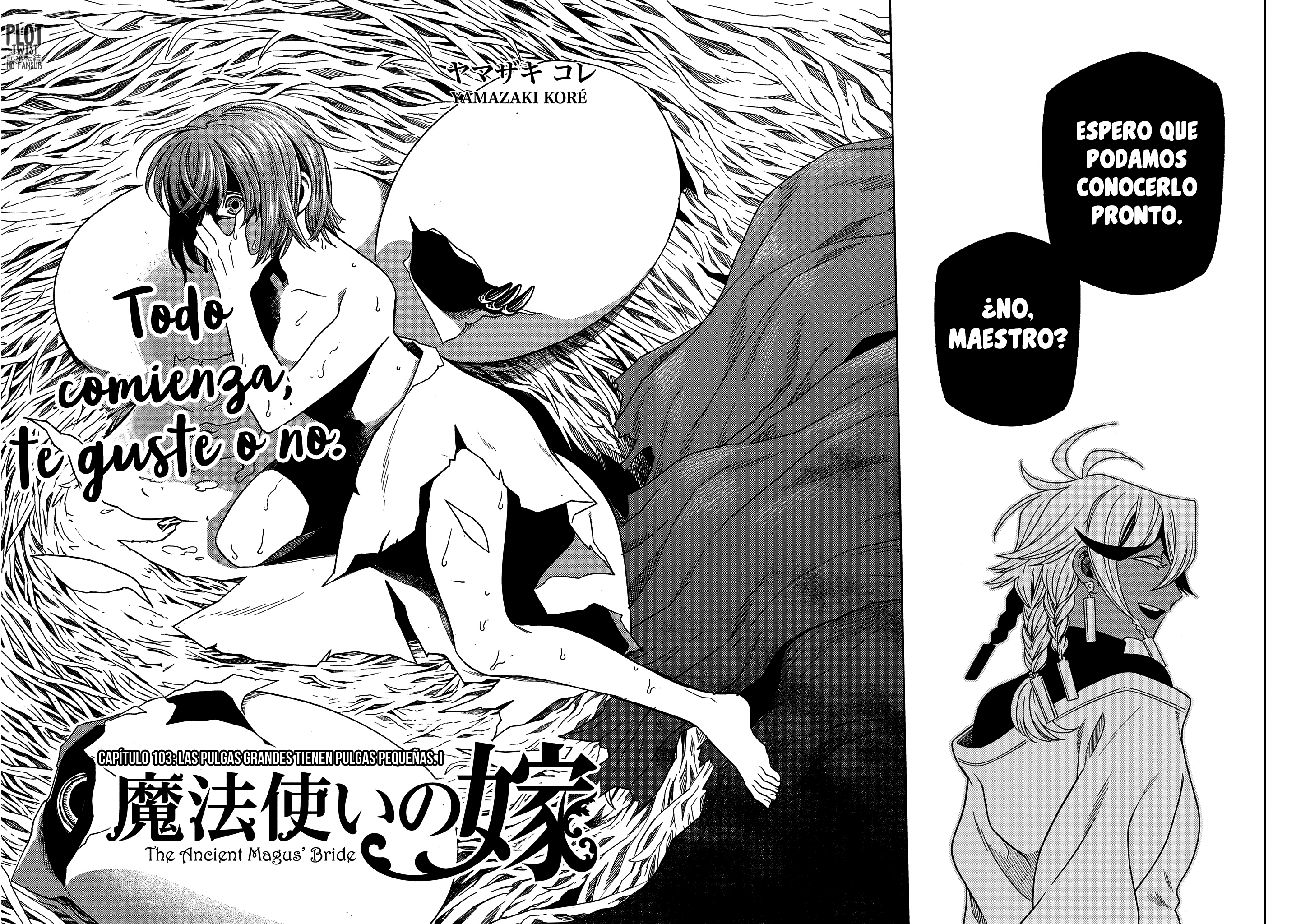 Mahou Tsukai No Yome Capitulo 103: Las pulgas grandes tienen pulgas pequeñas. I página 4
