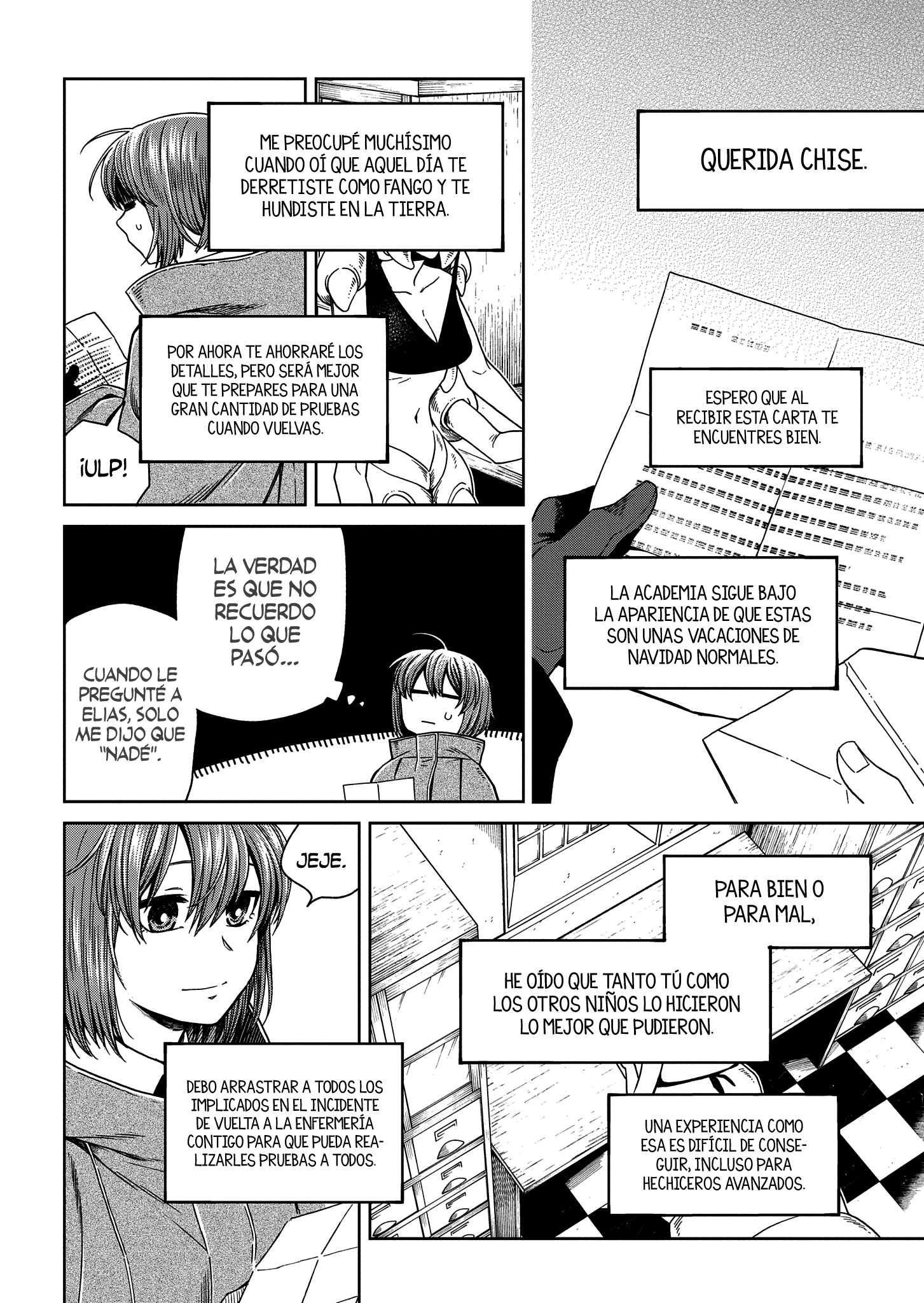 Mahou Tsukai No Yome Capitulo 103: Las pulgas grandes tienen pulgas pequeñas. I página 7