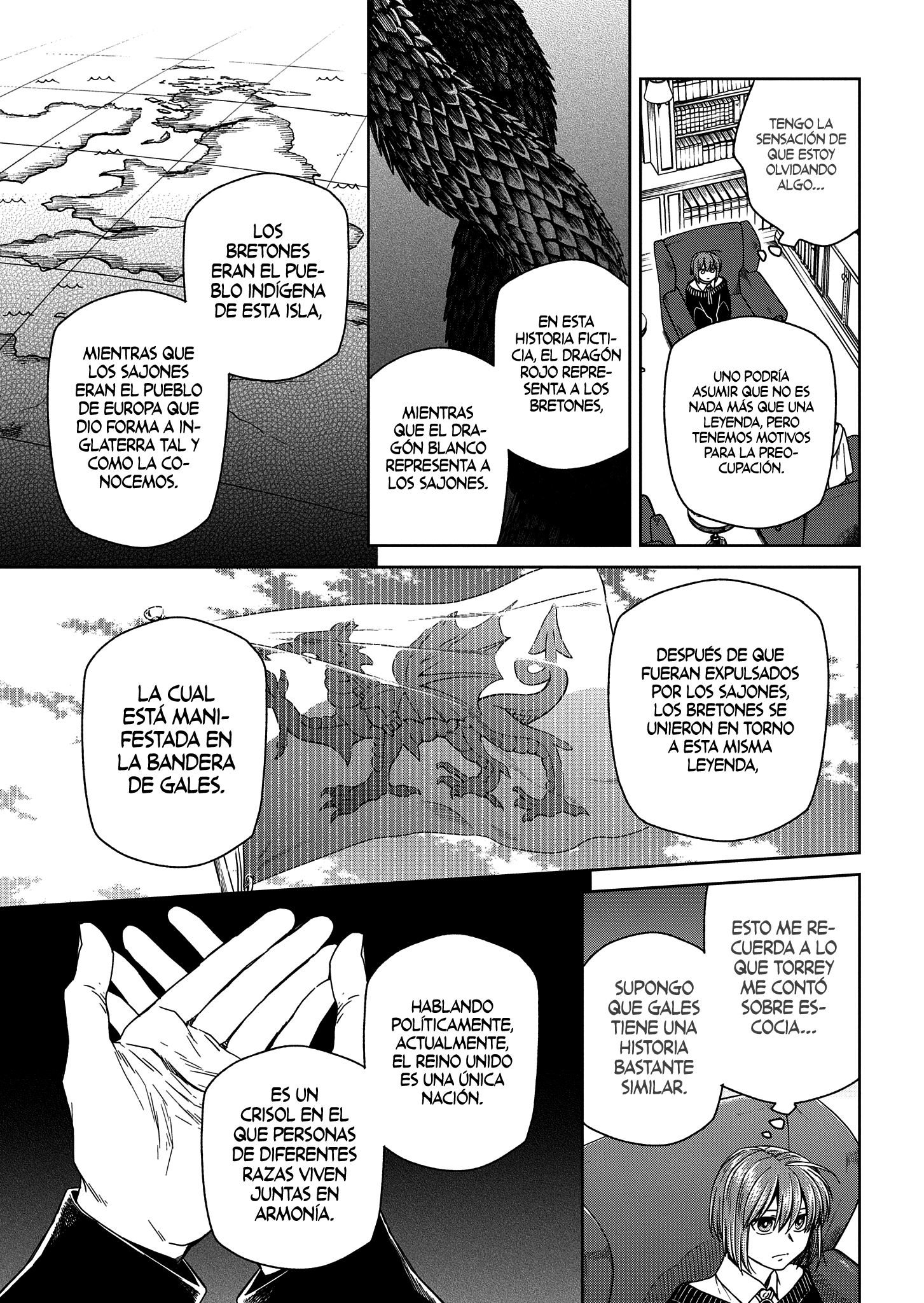 Mahou Tsukai No Yome Capitulo 104: Las pulgas grandes tienen pulgas pequeñas. II página 12