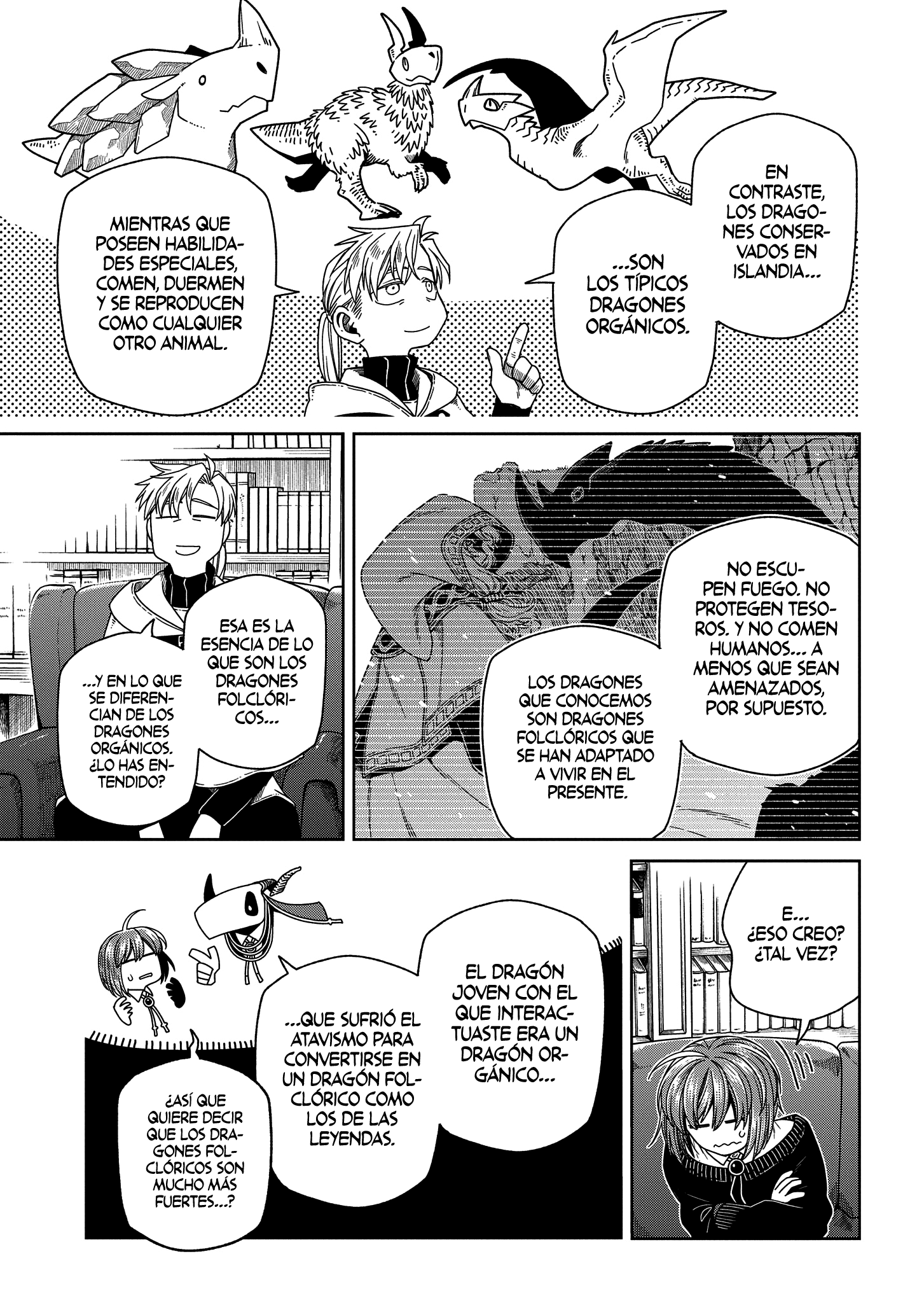 Mahou Tsukai No Yome Capitulo 104: Las pulgas grandes tienen pulgas pequeñas. II página 14