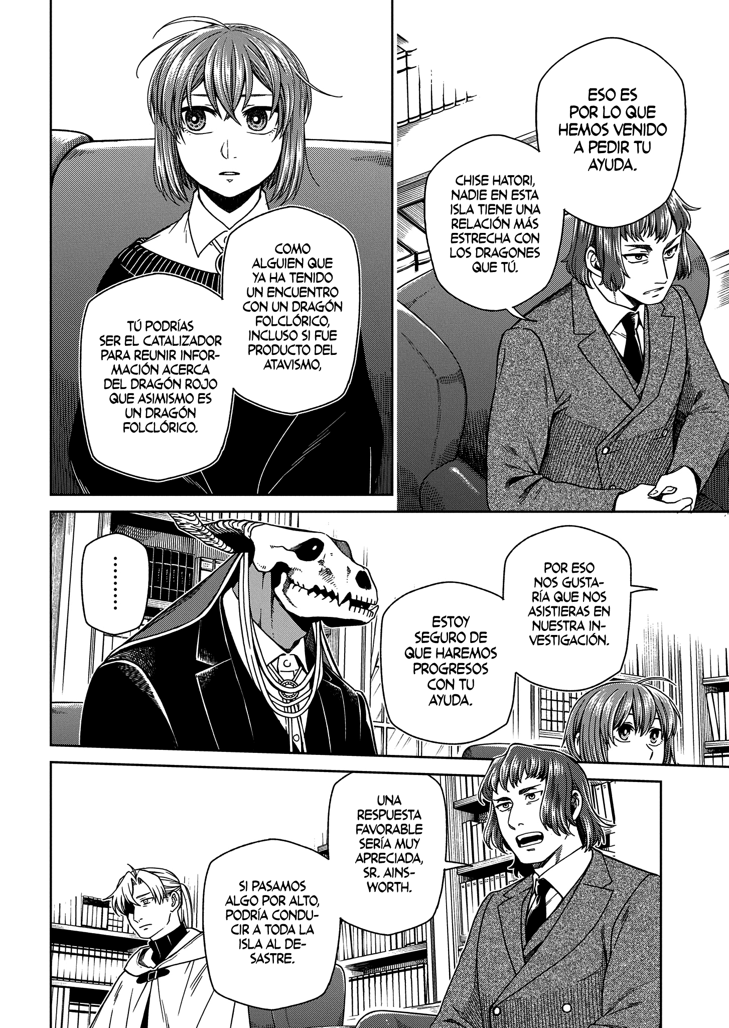 Mahou Tsukai No Yome Capitulo 104: Las pulgas grandes tienen pulgas pequeñas. II página 15