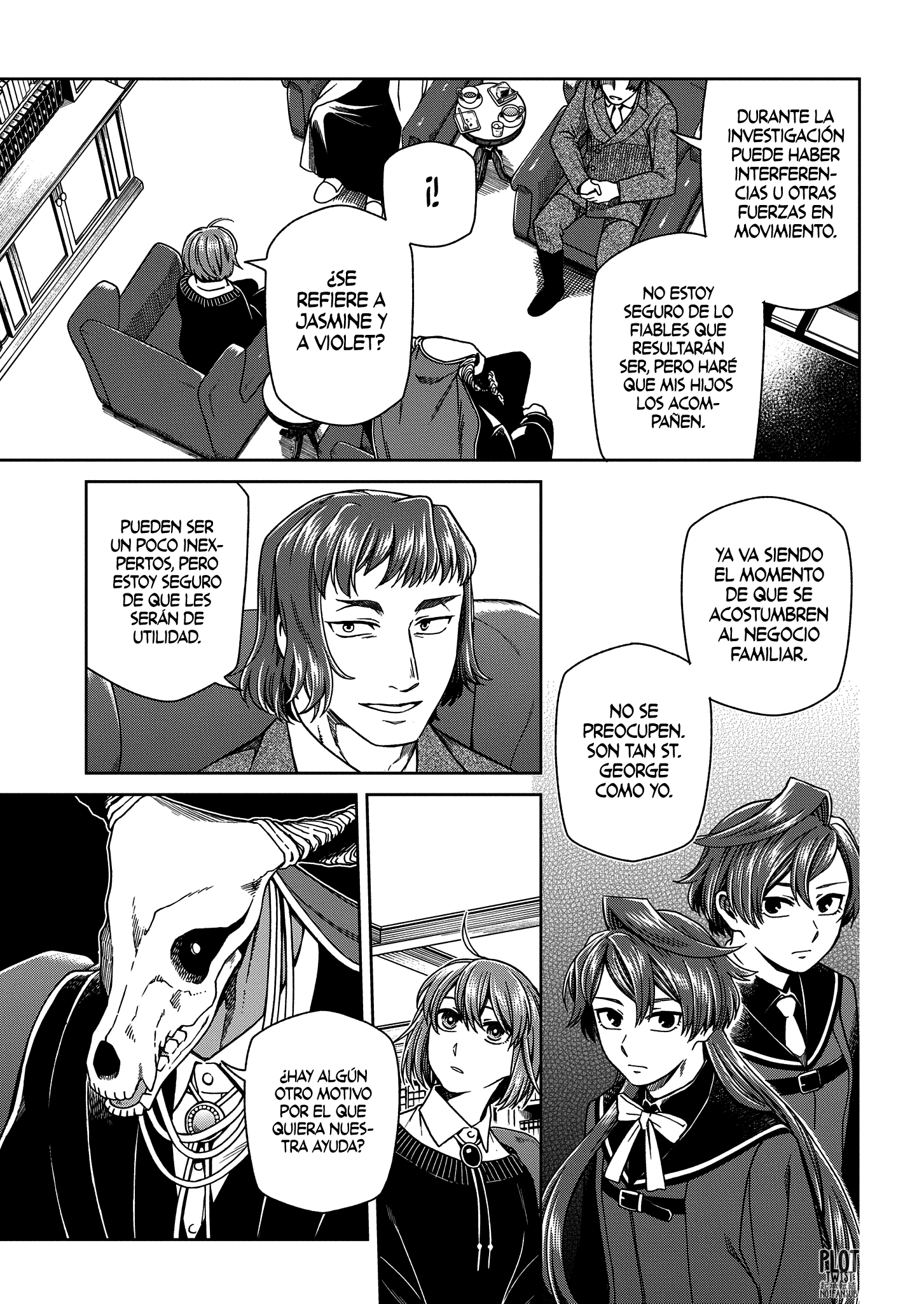 Mahou Tsukai No Yome Capitulo 104: Las pulgas grandes tienen pulgas pequeñas. II página 16