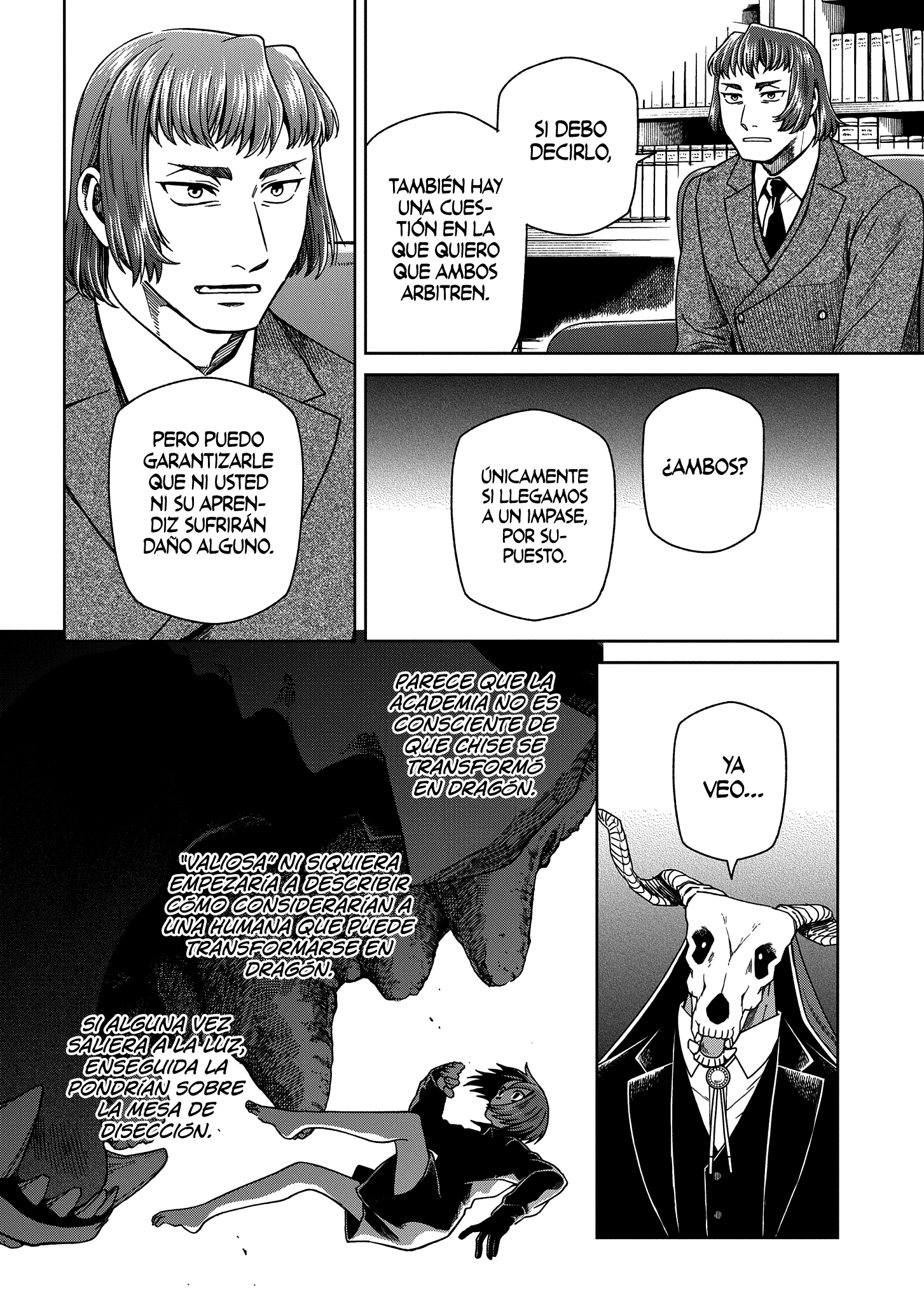 Mahou Tsukai No Yome Capitulo 104: Las pulgas grandes tienen pulgas pequeñas. II página 17
