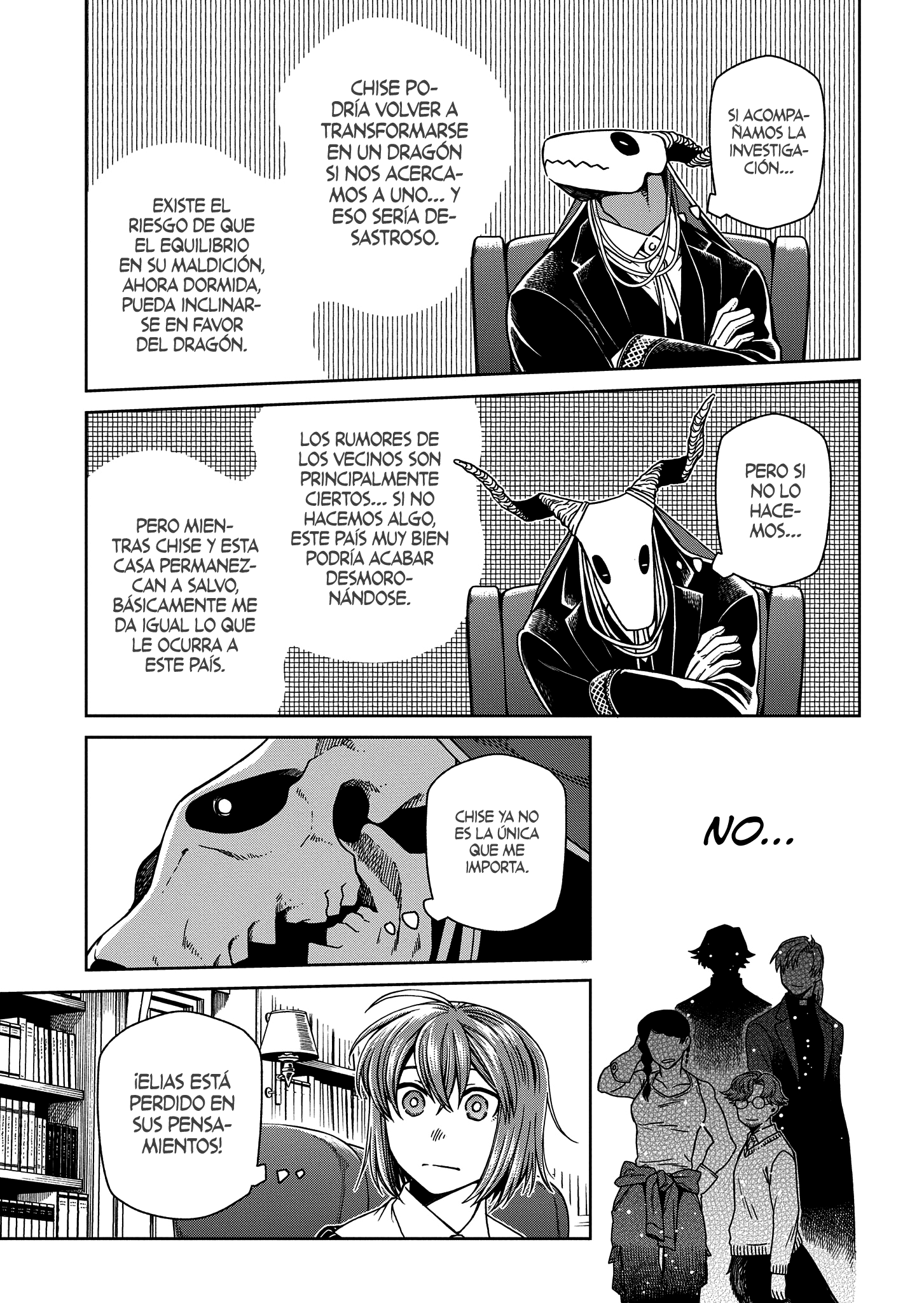 Mahou Tsukai No Yome Capitulo 104: Las pulgas grandes tienen pulgas pequeñas. II página 18