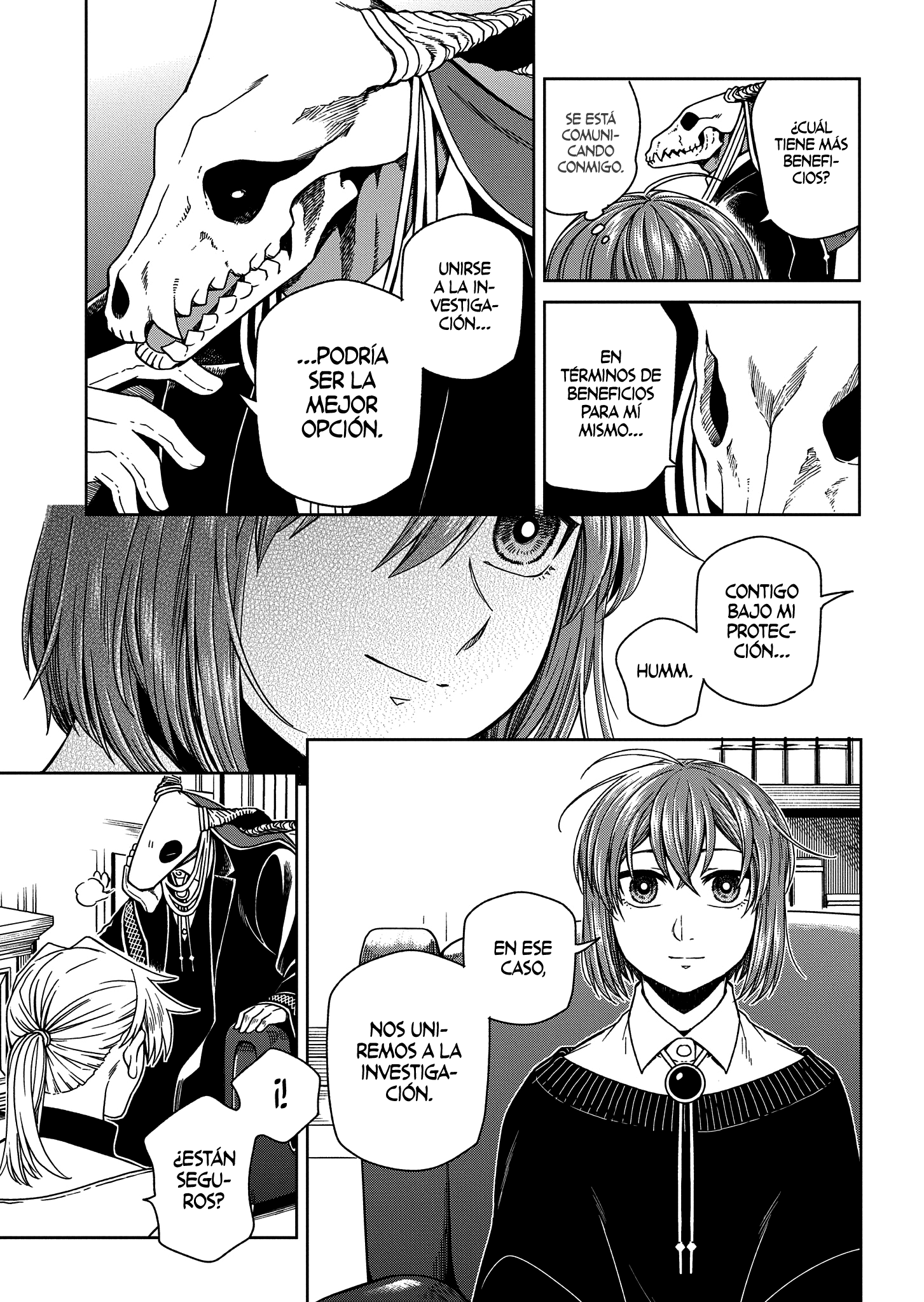 Mahou Tsukai No Yome Capitulo 104: Las pulgas grandes tienen pulgas pequeñas. II página 20