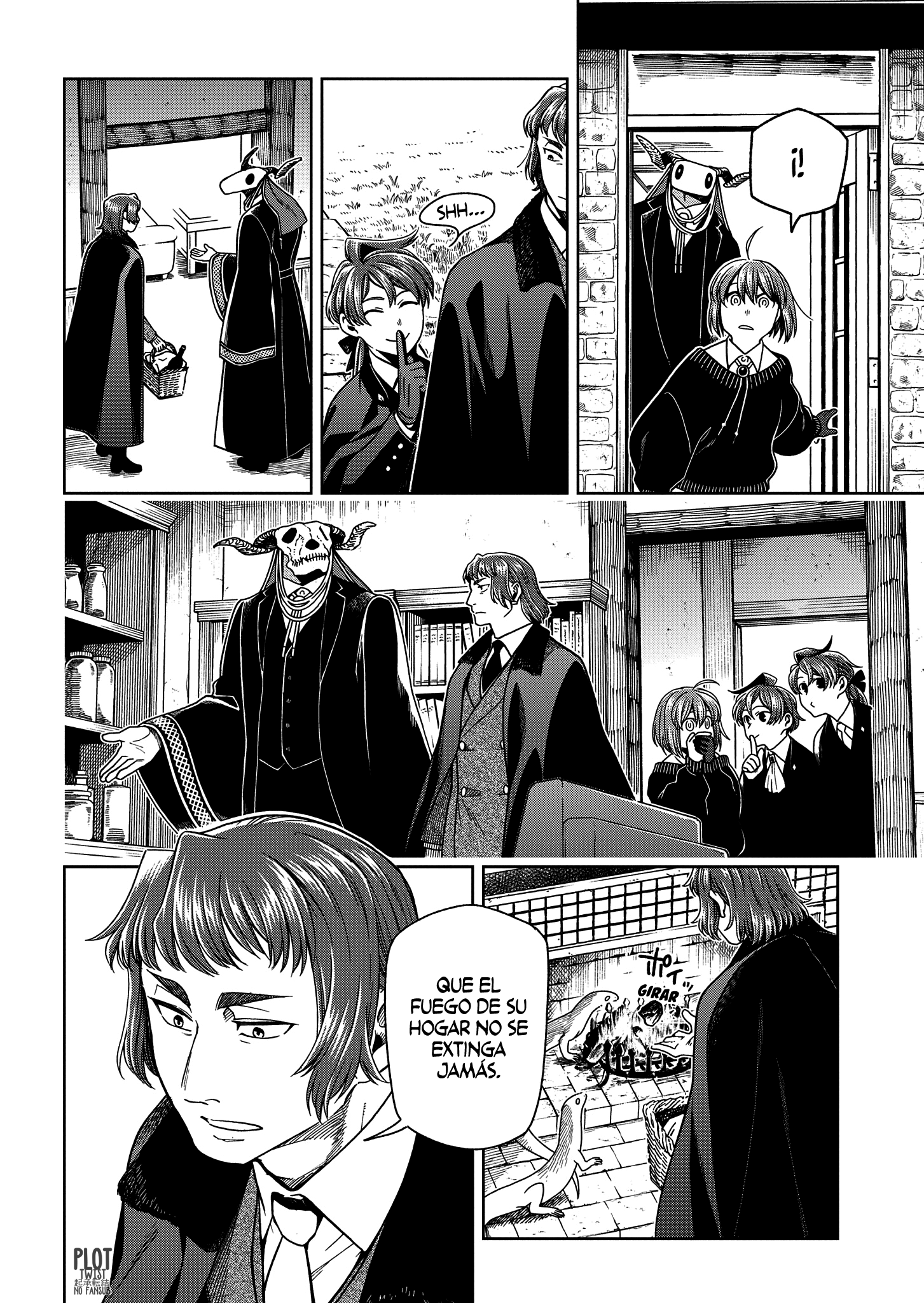 Mahou Tsukai No Yome Capitulo 104: Las pulgas grandes tienen pulgas pequeñas. II página 4