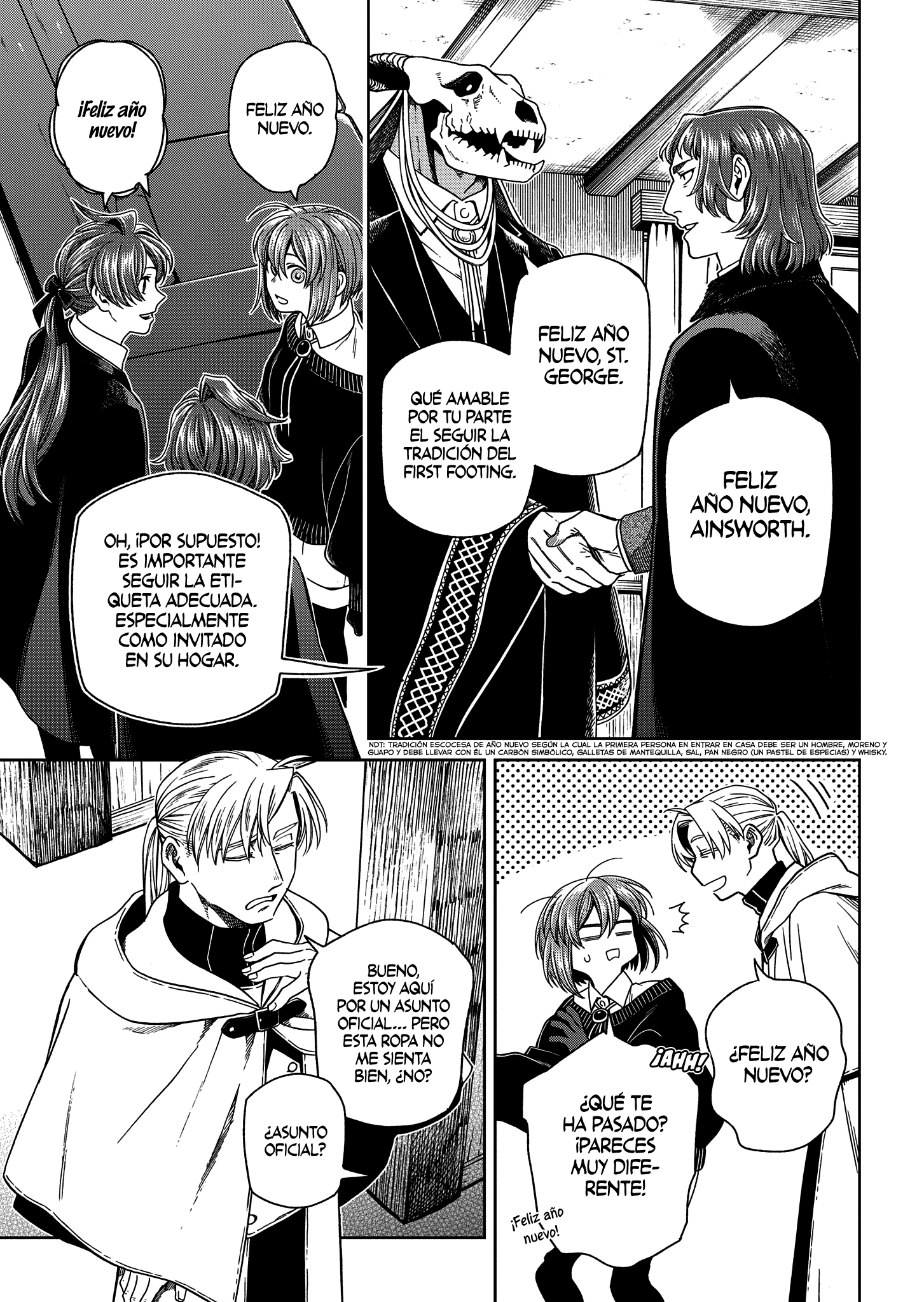 Mahou Tsukai No Yome Capitulo 104: Las pulgas grandes tienen pulgas pequeñas. II página 5