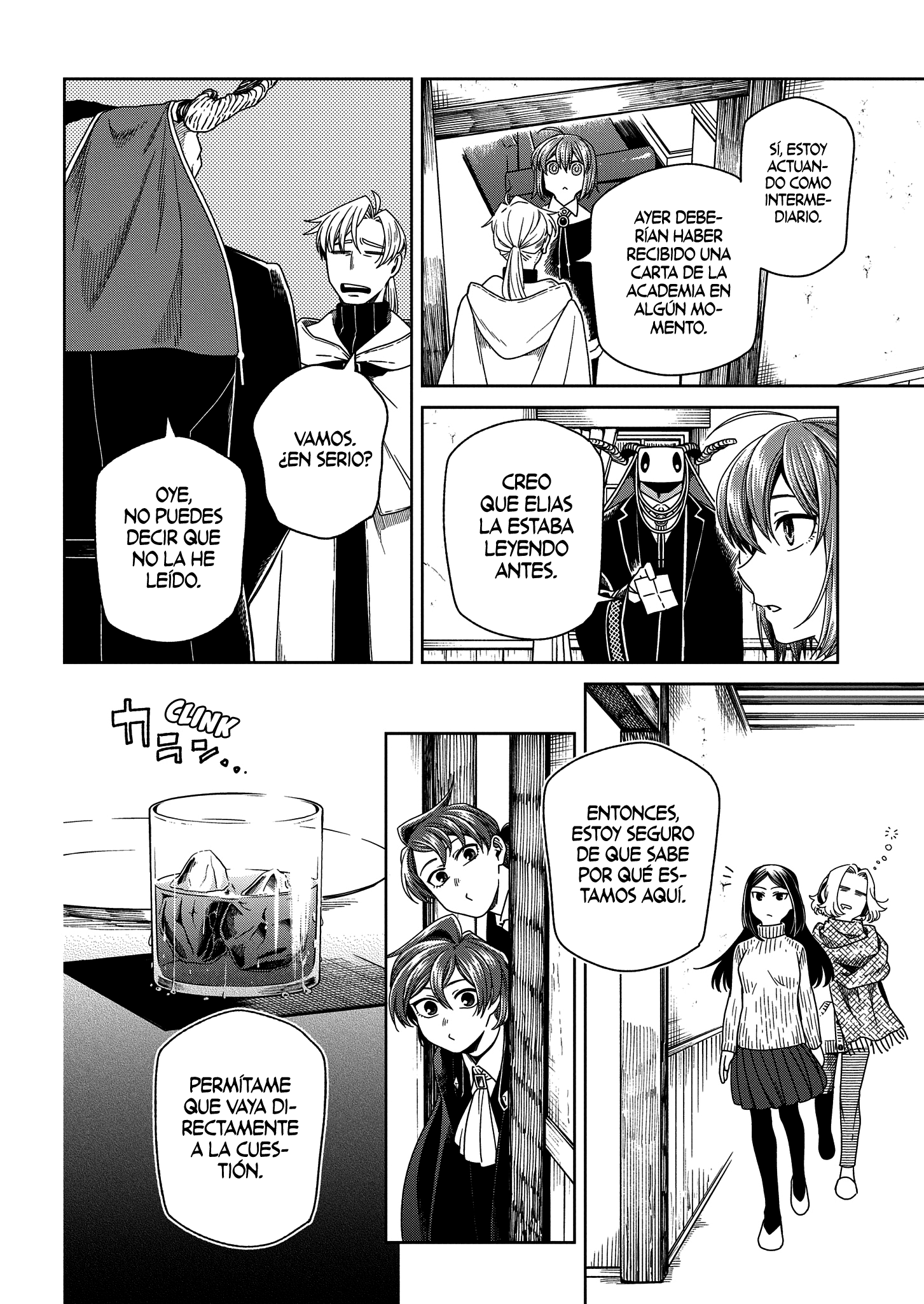 Mahou Tsukai No Yome Capitulo 104: Las pulgas grandes tienen pulgas pequeñas. II página 6