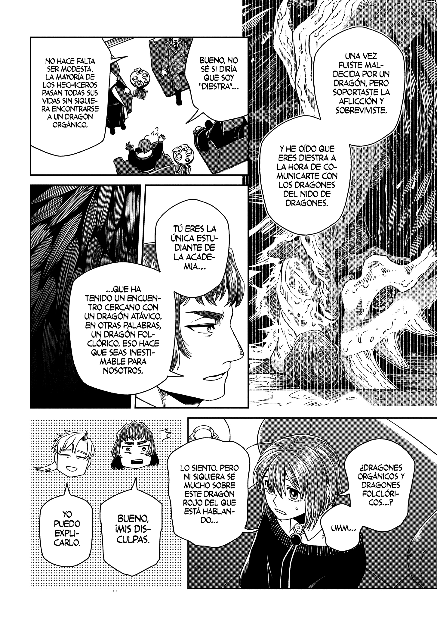 Mahou Tsukai No Yome Capitulo 104: Las pulgas grandes tienen pulgas pequeñas. II página 8