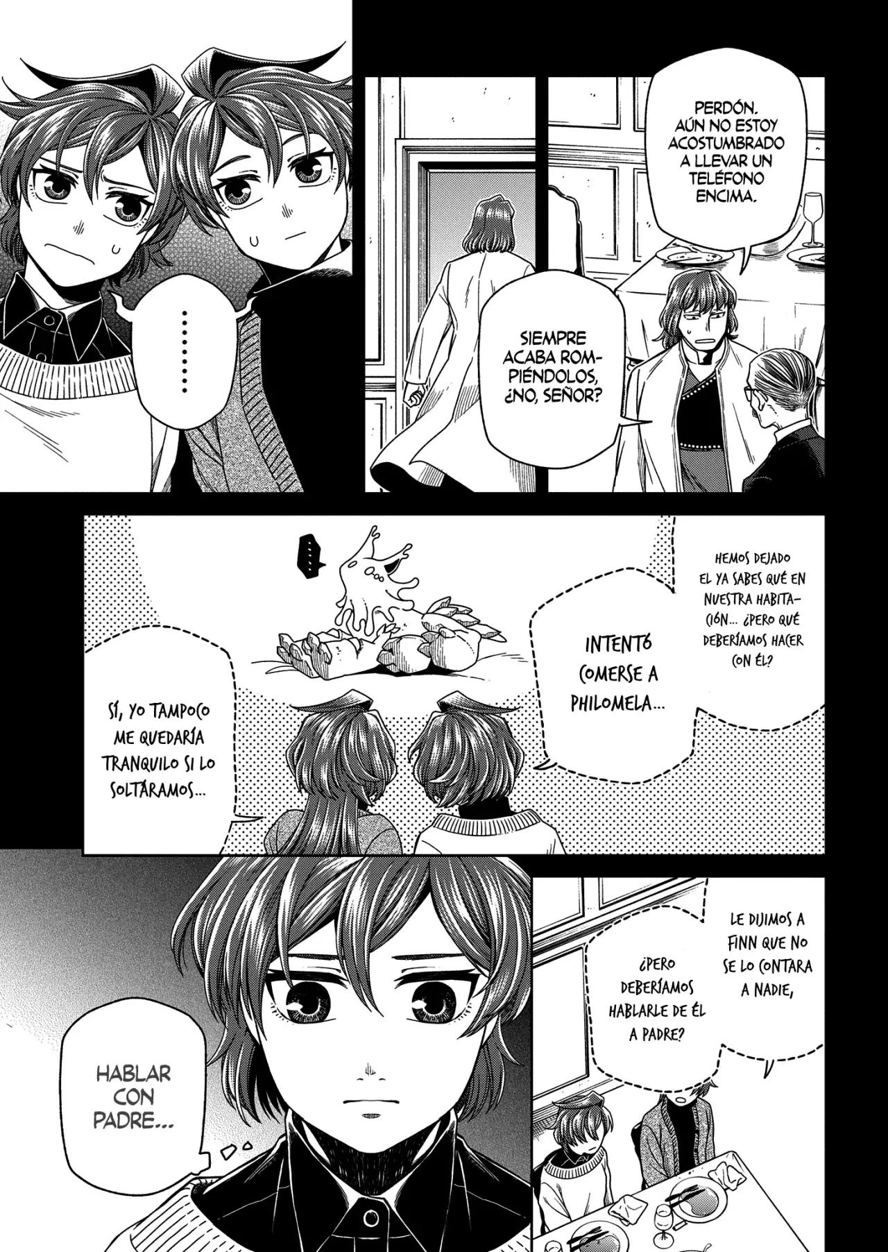 Mahou Tsukai No Yome Capitulo 105: Las pulgas grandes tienen pulgas pequeñas. III página 12