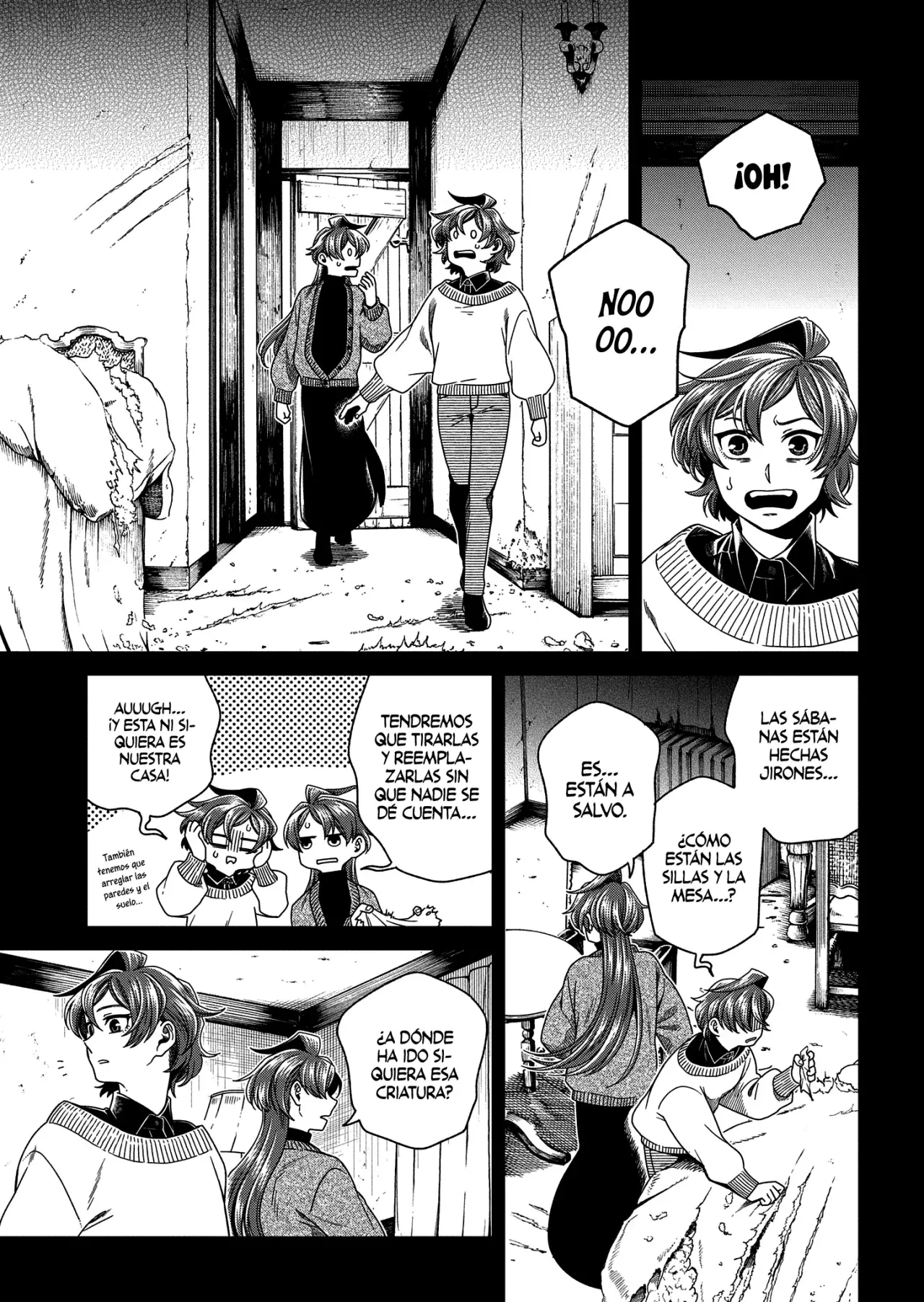 Mahou Tsukai No Yome Capitulo 105: Las pulgas grandes tienen pulgas pequeñas. III página 18