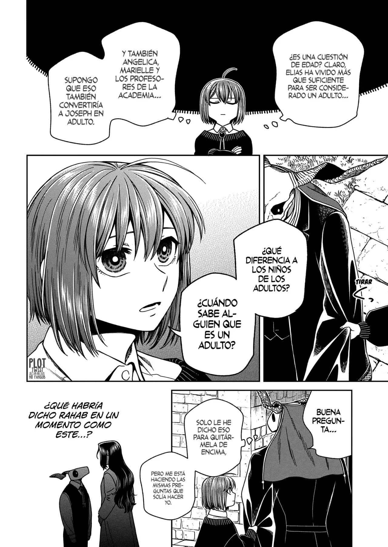 Mahou Tsukai No Yome Capitulo 105: Las pulgas grandes tienen pulgas pequeñas. III página 31