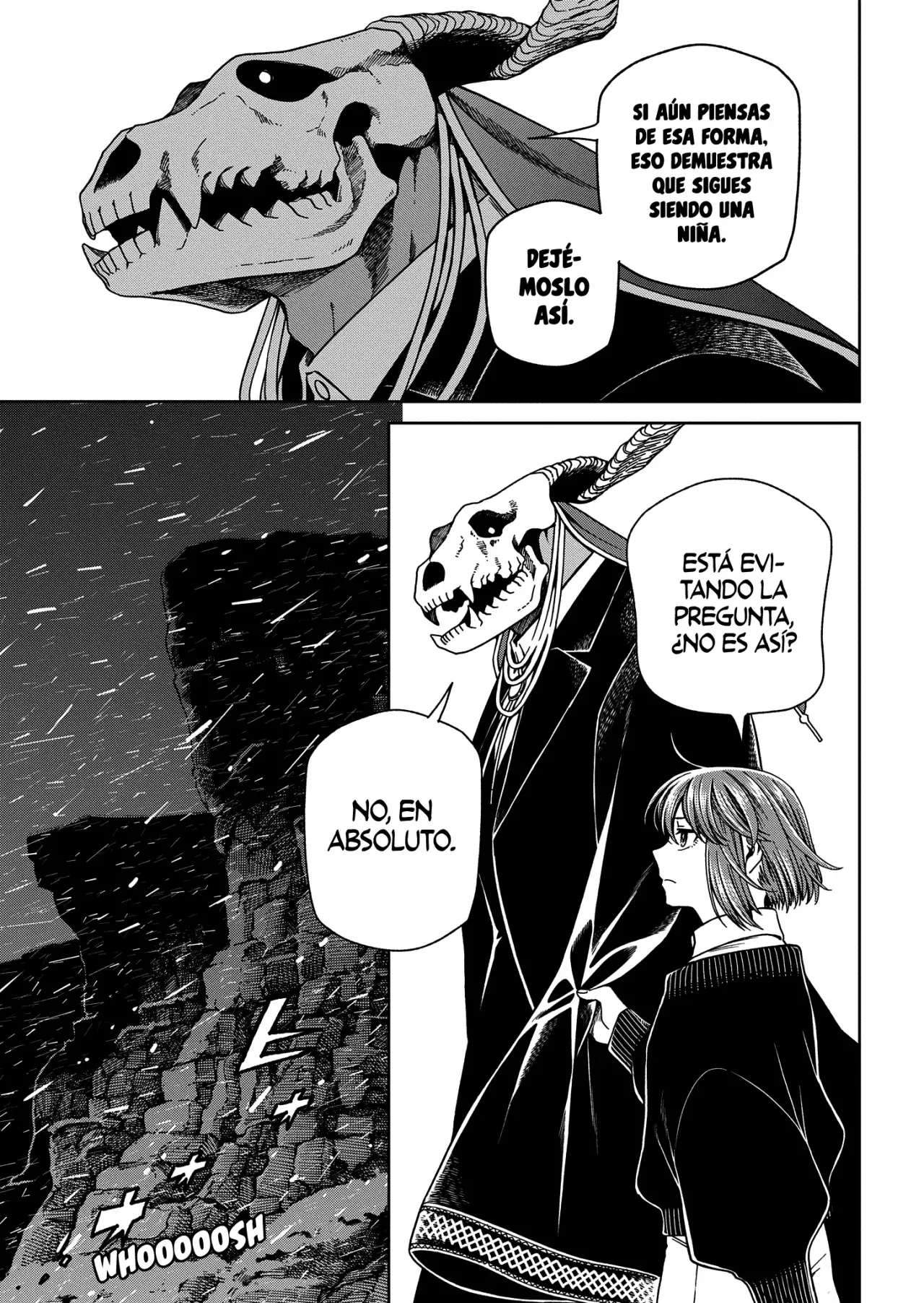 Mahou Tsukai No Yome Capitulo 105: Las pulgas grandes tienen pulgas pequeñas. III página 32