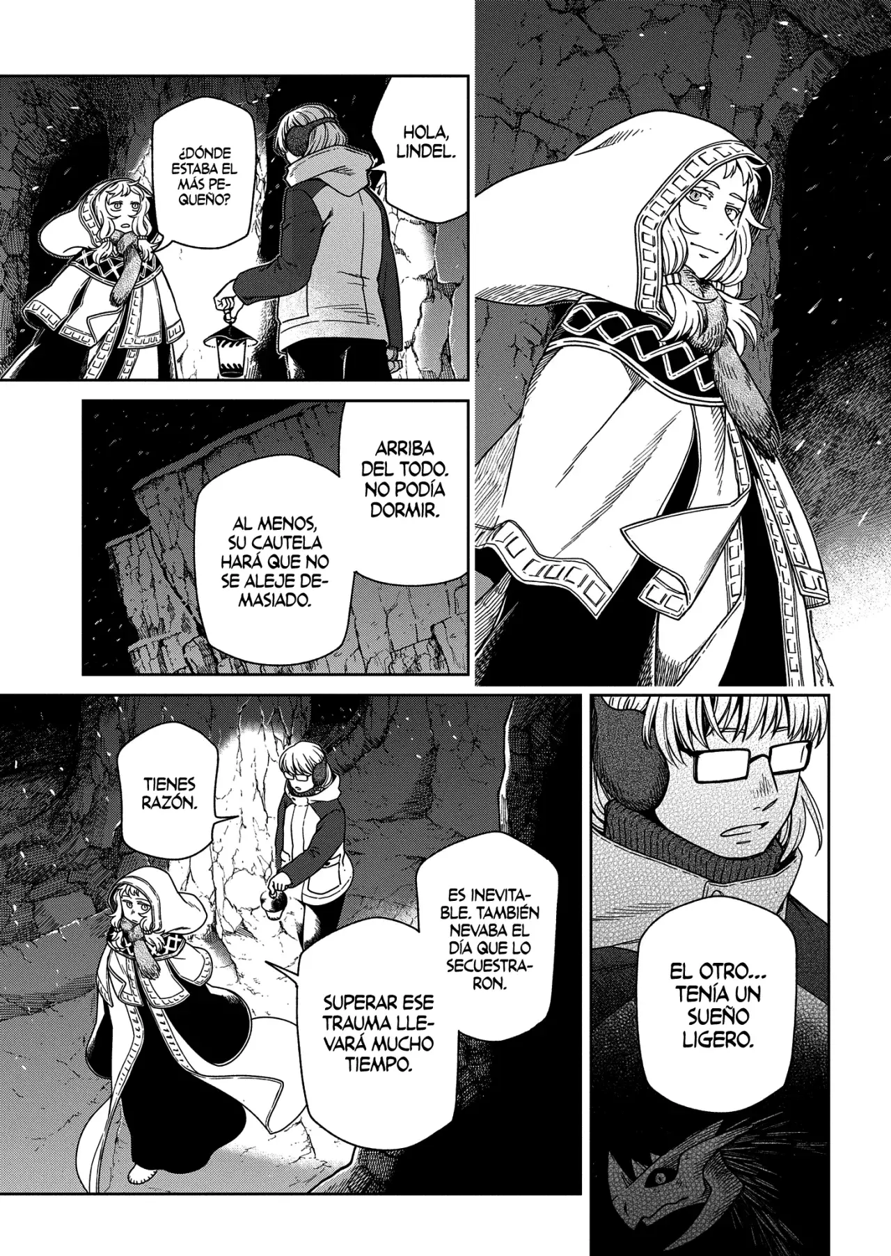 Mahou Tsukai No Yome Capitulo 105: Las pulgas grandes tienen pulgas pequeñas. III página 36