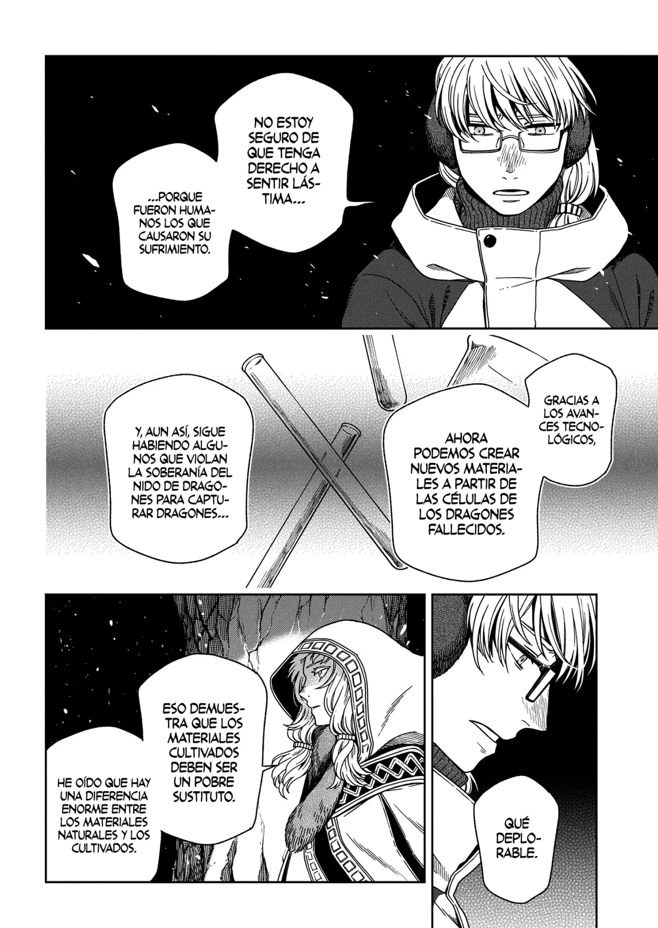 Mahou Tsukai No Yome Capitulo 105: Las pulgas grandes tienen pulgas pequeñas. III página 37