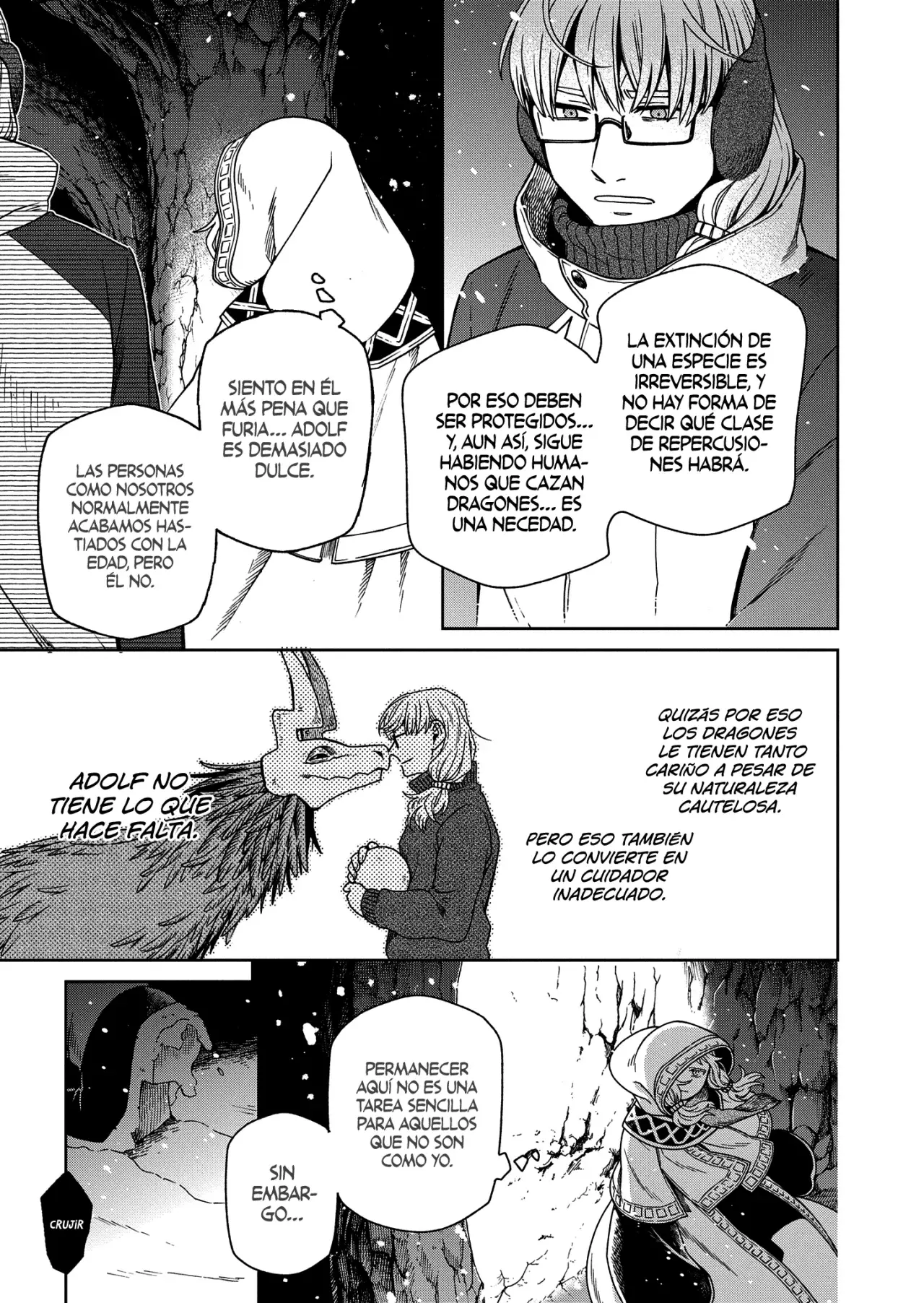 Mahou Tsukai No Yome Capitulo 105: Las pulgas grandes tienen pulgas pequeñas. III página 39