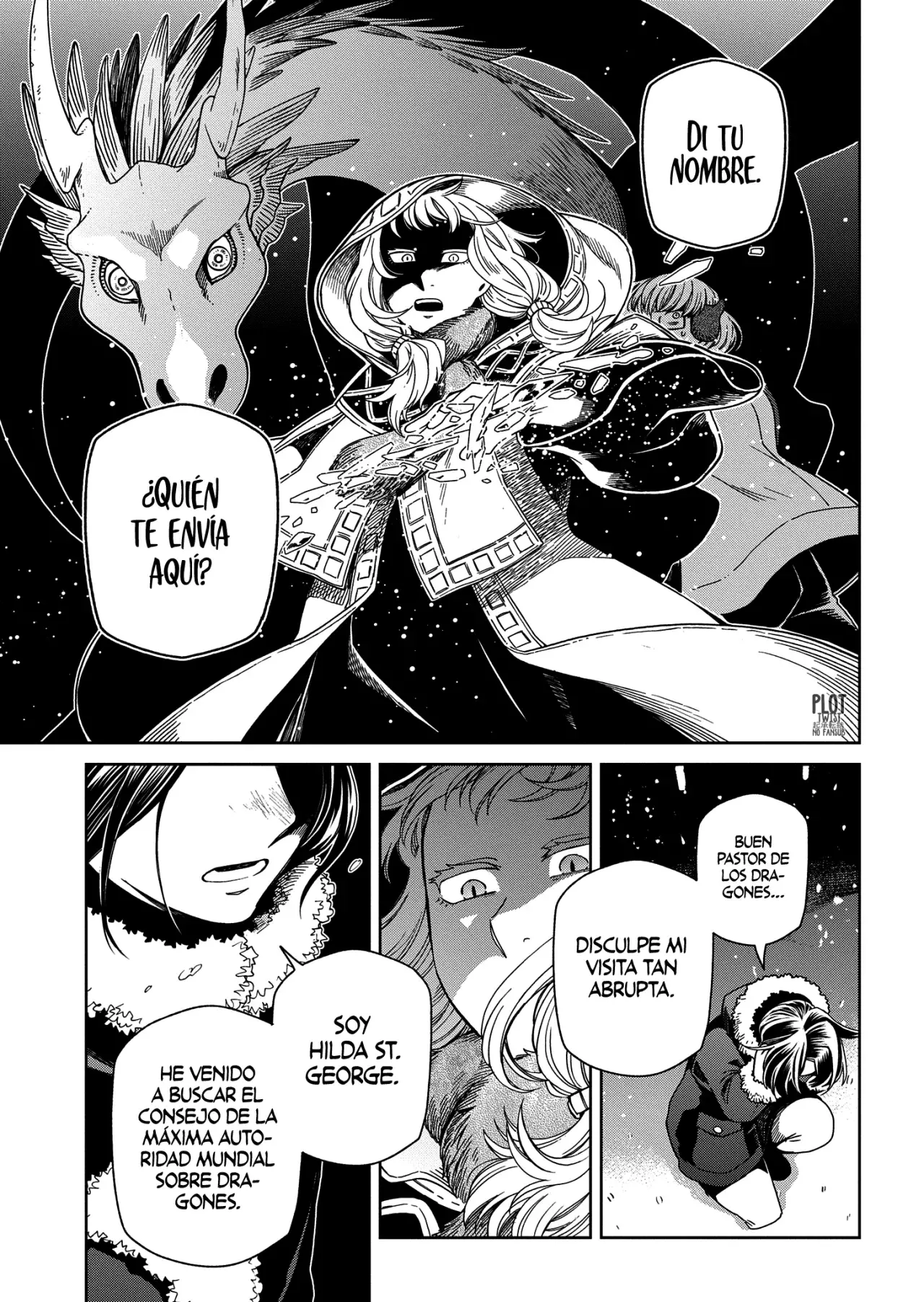 Mahou Tsukai No Yome Capitulo 105: Las pulgas grandes tienen pulgas pequeñas. III página 42