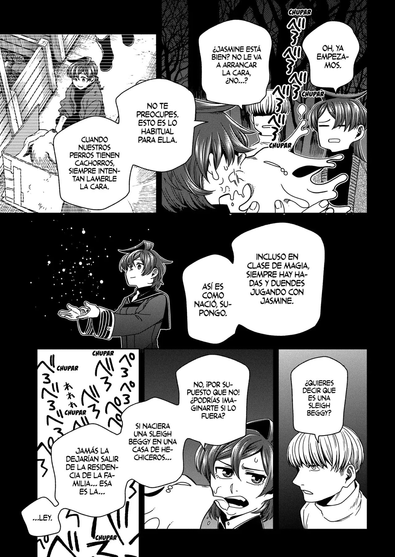 Mahou Tsukai No Yome Capitulo 105: Las pulgas grandes tienen pulgas pequeñas. III página 6