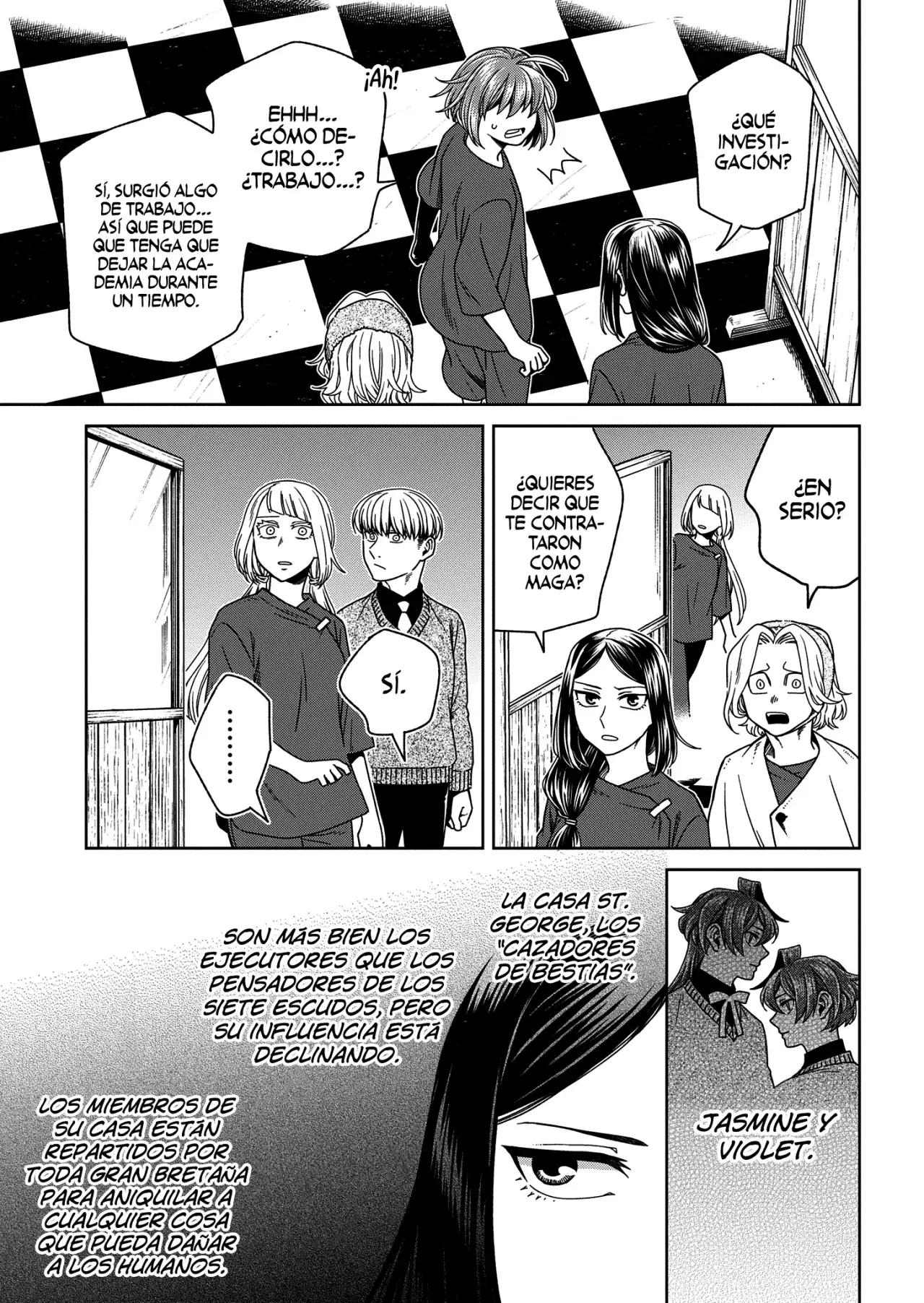 Mahou Tsukai No Yome Capitulo 107: Extraños compañeros de cama nos trae la miseria II página 12