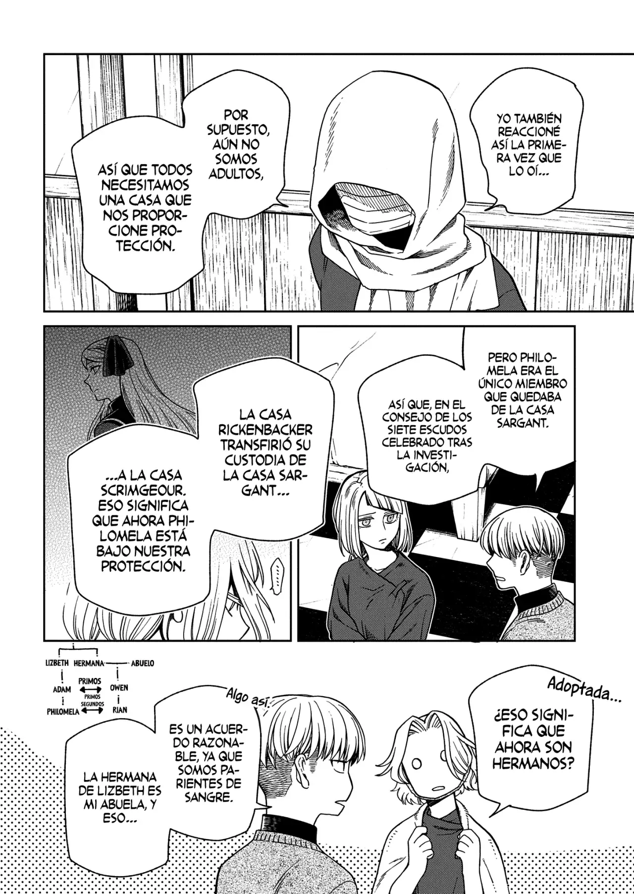 Mahou Tsukai No Yome Capitulo 107: Extraños compañeros de cama nos trae la miseria II página 9