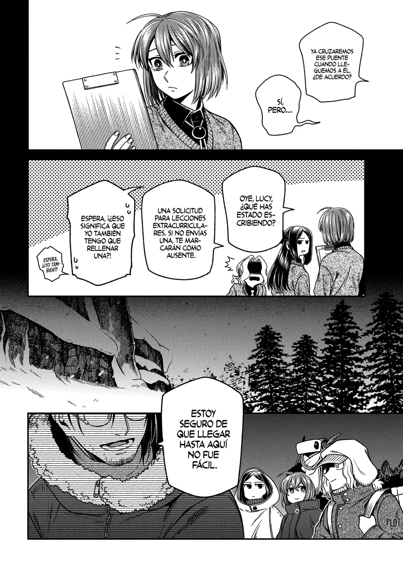 Mahou Tsukai No Yome Capitulo 109: El tiempo lo dirá I página 10