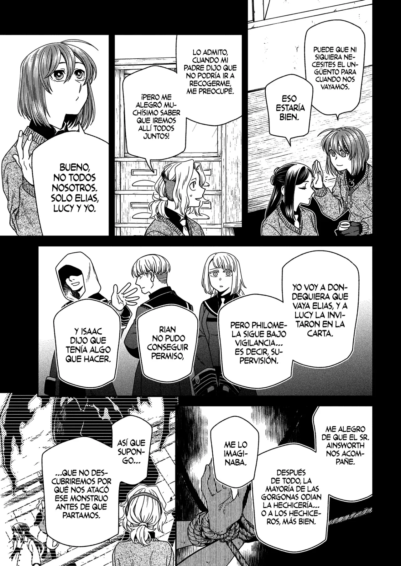 Mahou Tsukai No Yome Capitulo 109: El tiempo lo dirá I página 7