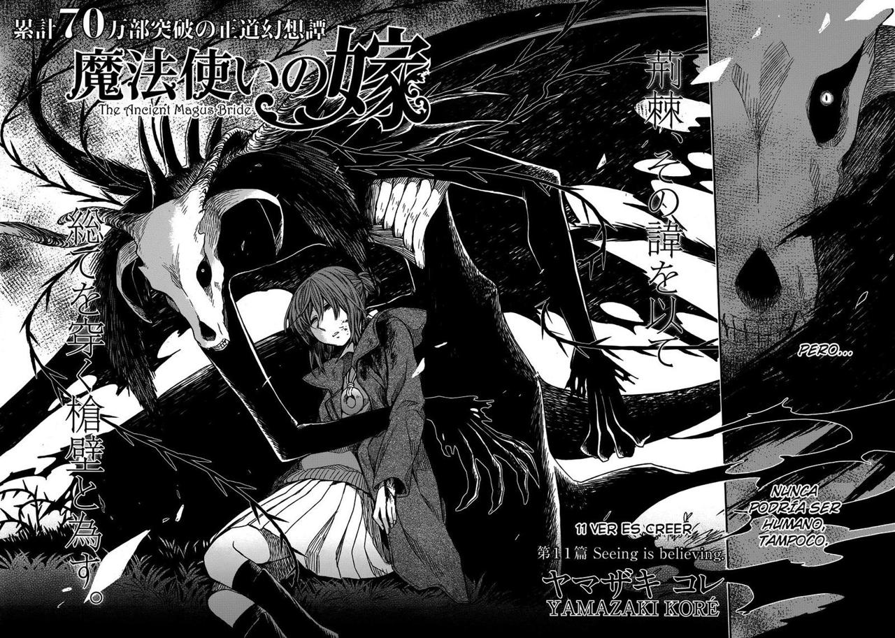 Mahou Tsukai No Yome Capitulo 11: Chise.. cayo bajo la daga del asesino página 3