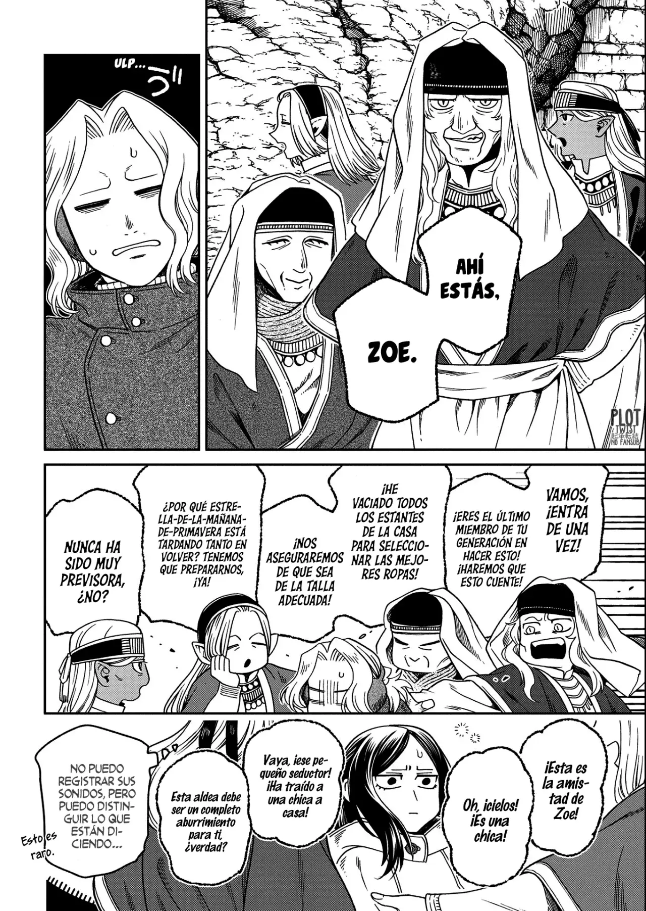 Mahou Tsukai No Yome Capitulo 110: El tiempo lo dirá II página 19