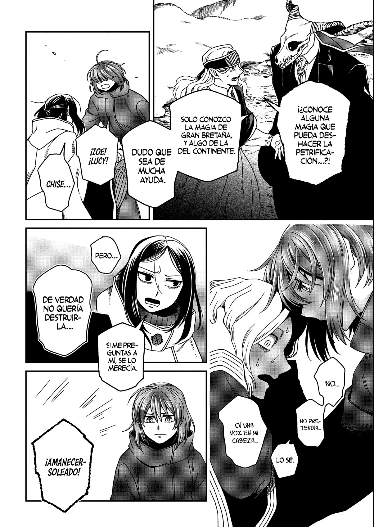 Mahou Tsukai No Yome Capitulo 110: El tiempo lo dirá II página 35