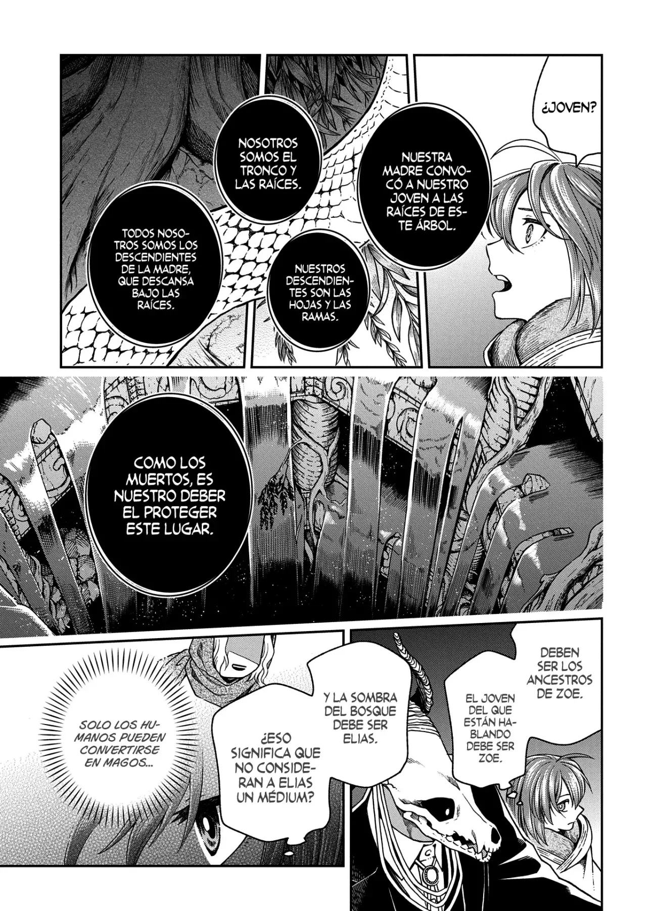 Mahou Tsukai No Yome Capitulo 111: El tiempo lo dirá III página 31
