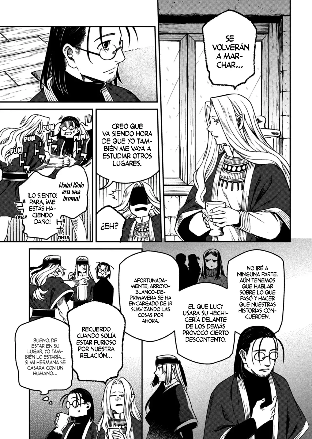 Mahou Tsukai No Yome Capitulo 113: Hoy por ti, mañana por mí II página 28