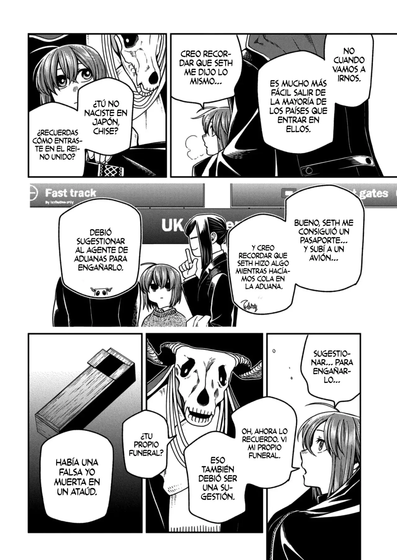 Mahou Tsukai No Yome Capitulo 113: Hoy por ti, mañana por mí II página 33