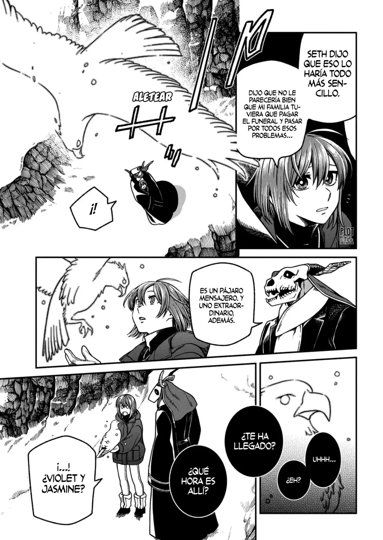 Mahou Tsukai No Yome Capitulo 113: Hoy por ti, mañana por mí II página 34