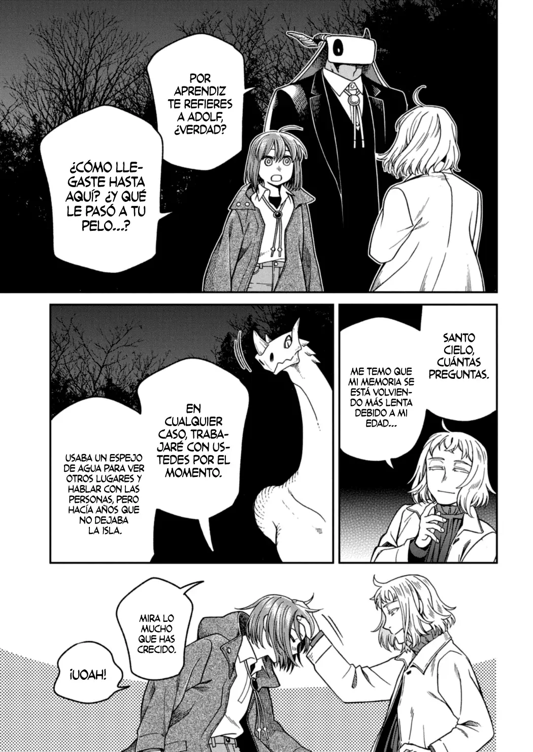 Mahou Tsukai No Yome Capitulo 117: Una mano lava la otra página 24
