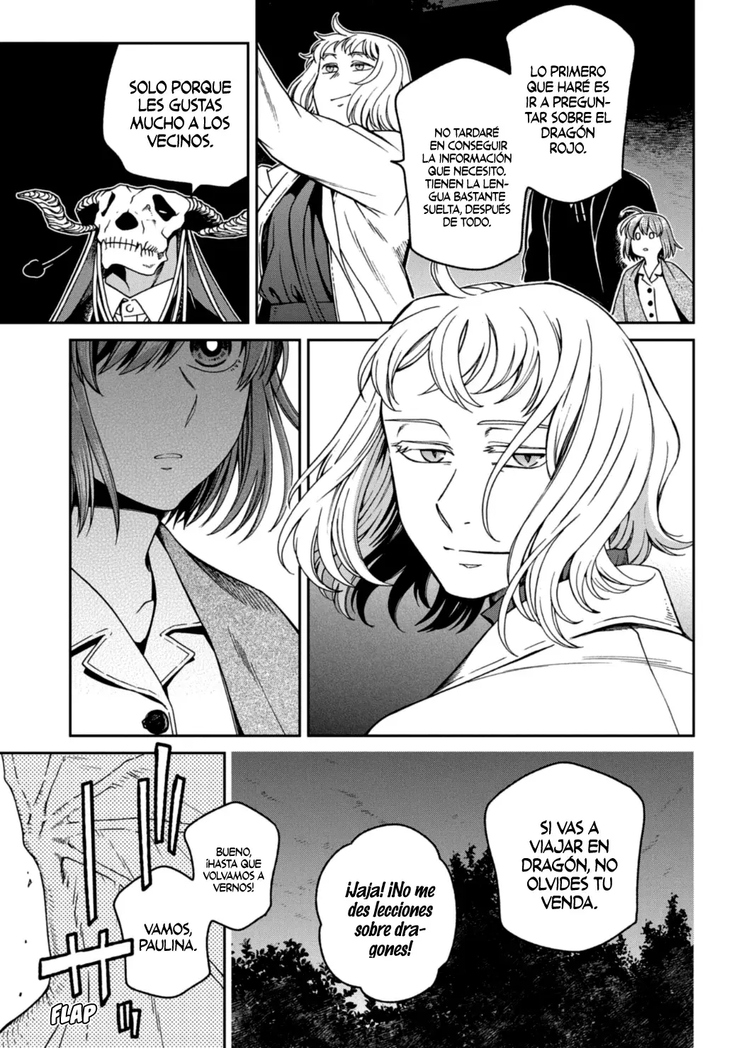 Mahou Tsukai No Yome Capitulo 117: Una mano lava la otra página 28