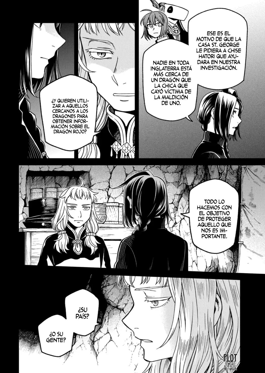 Mahou Tsukai No Yome Capitulo 117: Una mano lava la otra página 5