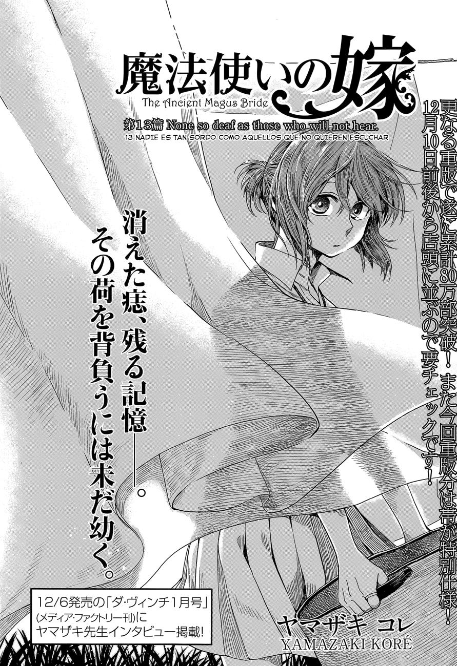 Mahou Tsukai No Yome Capitulo 13 página 2