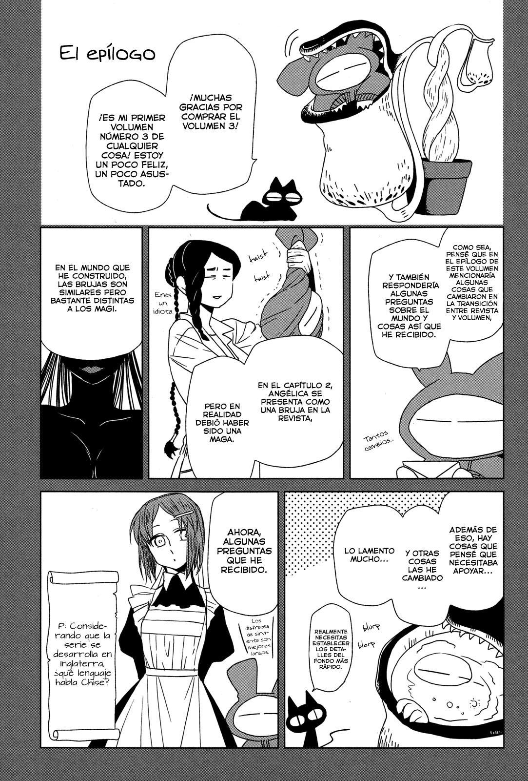 Mahou Tsukai No Yome Capitulo 15.5 página 5