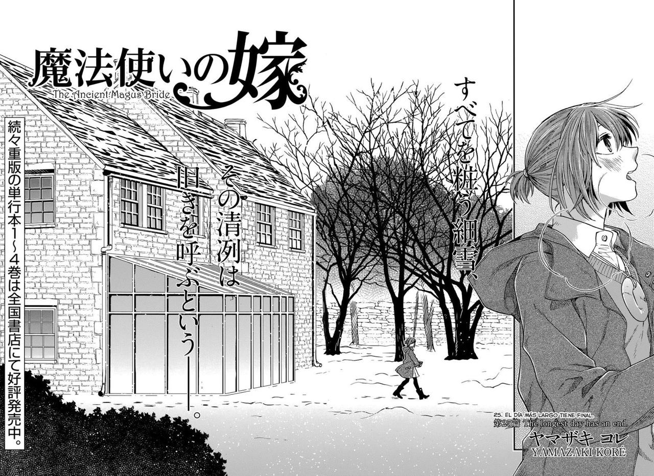 Mahou Tsukai No Yome Capitulo 25 página 3