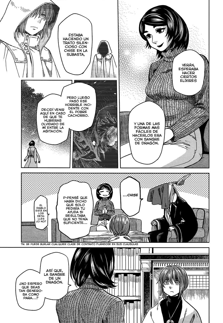 Mahou Tsukai No Yome Capitulo 37 página 12