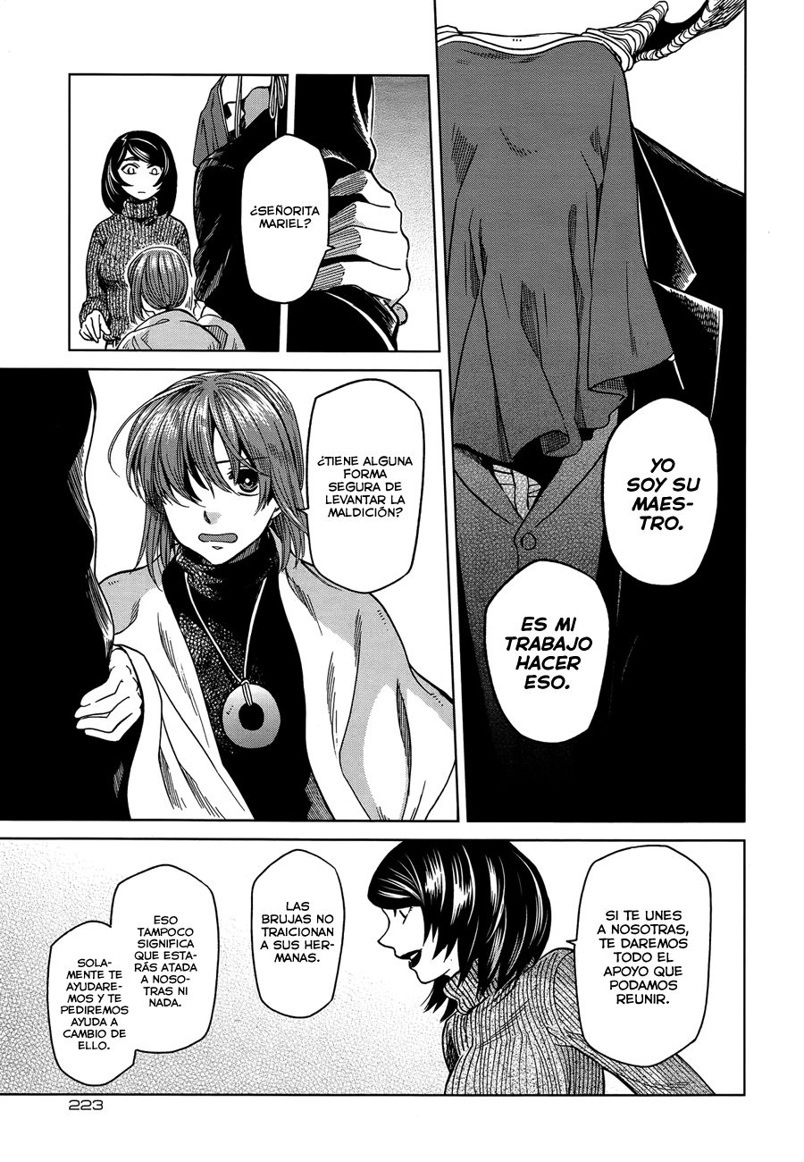 Mahou Tsukai No Yome Capitulo 37 página 22
