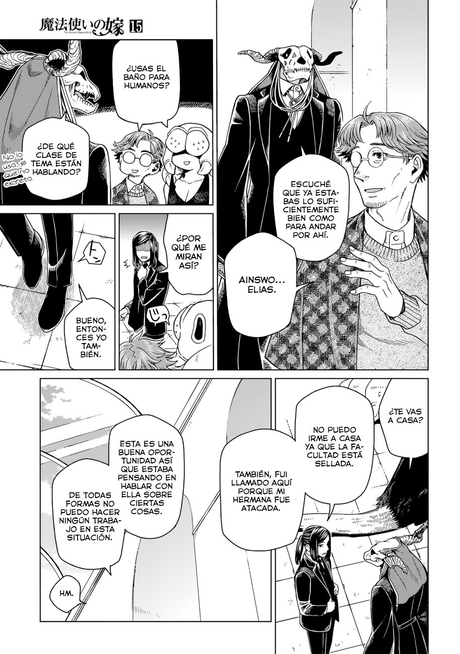 Mahou Tsukai No Yome Capitulo 74 página 3