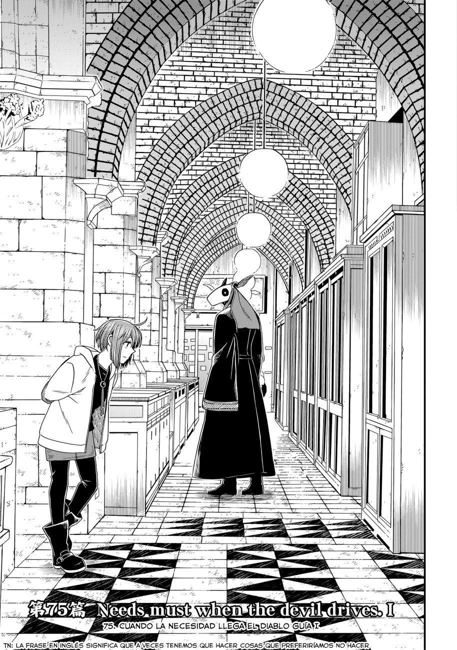Mahou Tsukai No Yome Capitulo 75 página 5