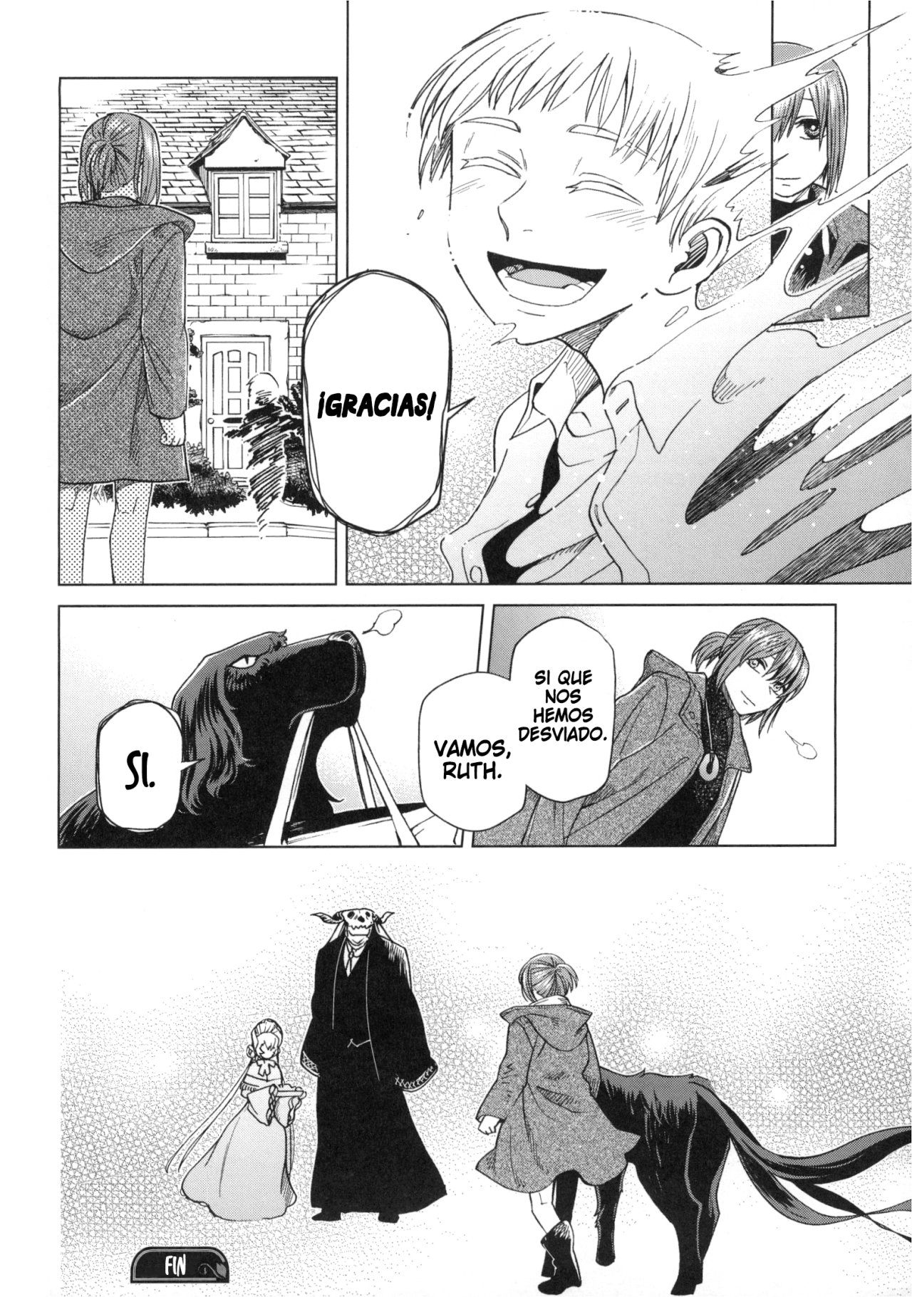 Mahou Tsukai No Yome Capitulo 76.5: Fragmentos 2: El verano de los espíritus página 37