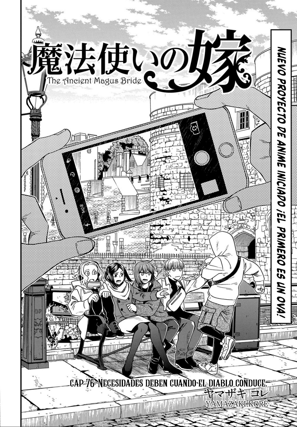 Mahou Tsukai No Yome Capitulo 76 página 3