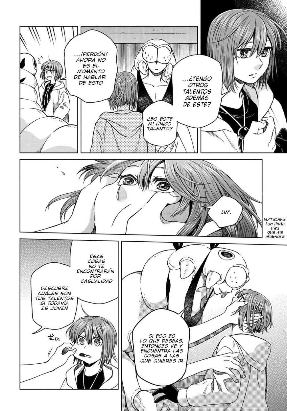 Mahou Tsukai No Yome Capitulo 77: Recojan los capullos de las rosas mientras puedan. página 11