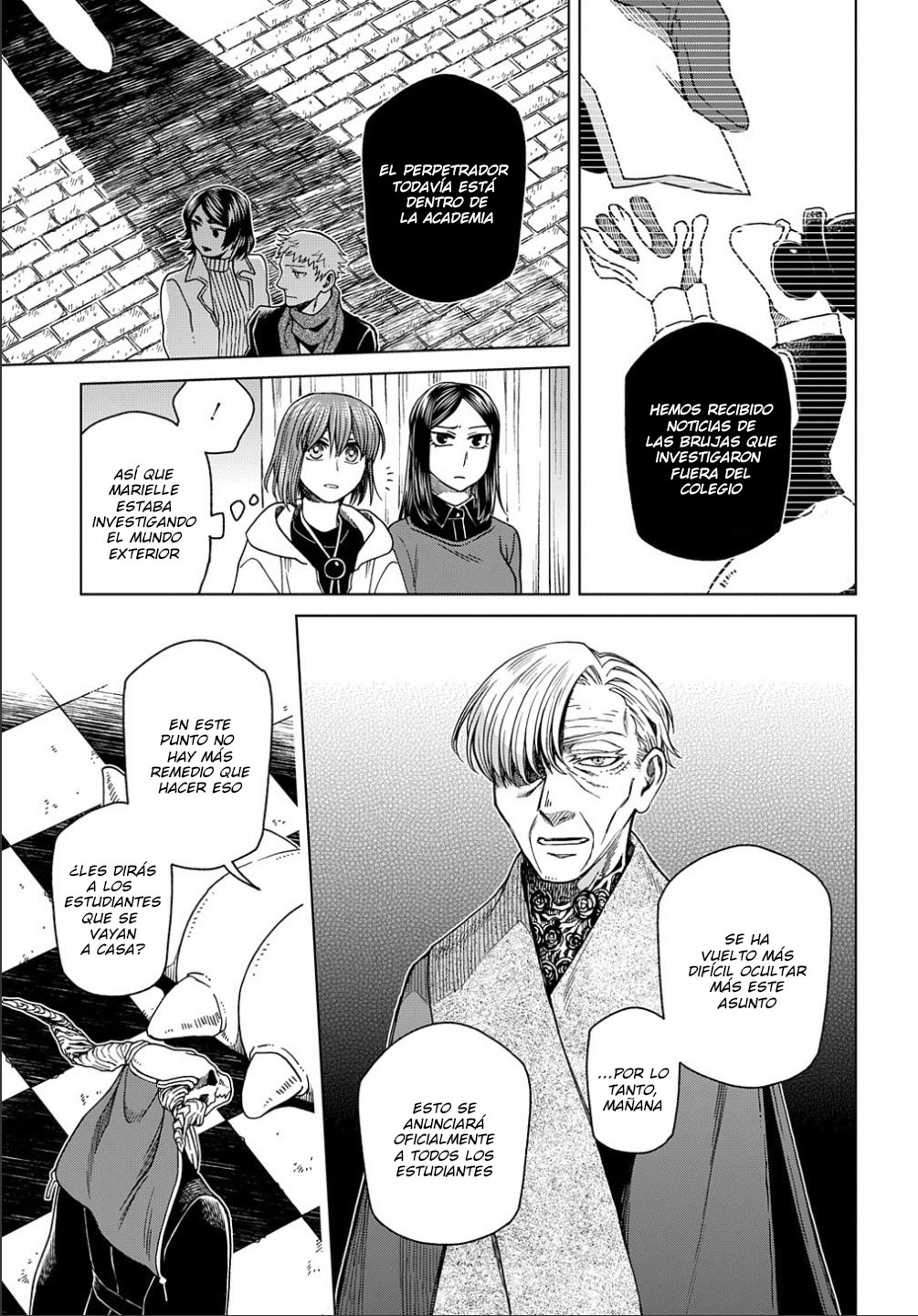 Mahou Tsukai No Yome Capitulo 77: Recojan los capullos de las rosas mientras puedan. página 14