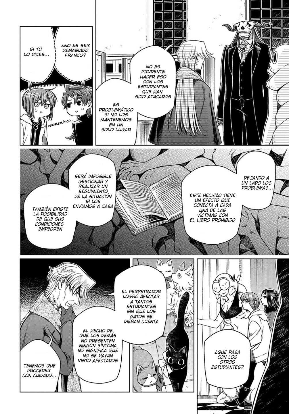 Mahou Tsukai No Yome Capitulo 77: Recojan los capullos de las rosas mientras puedan. página 15