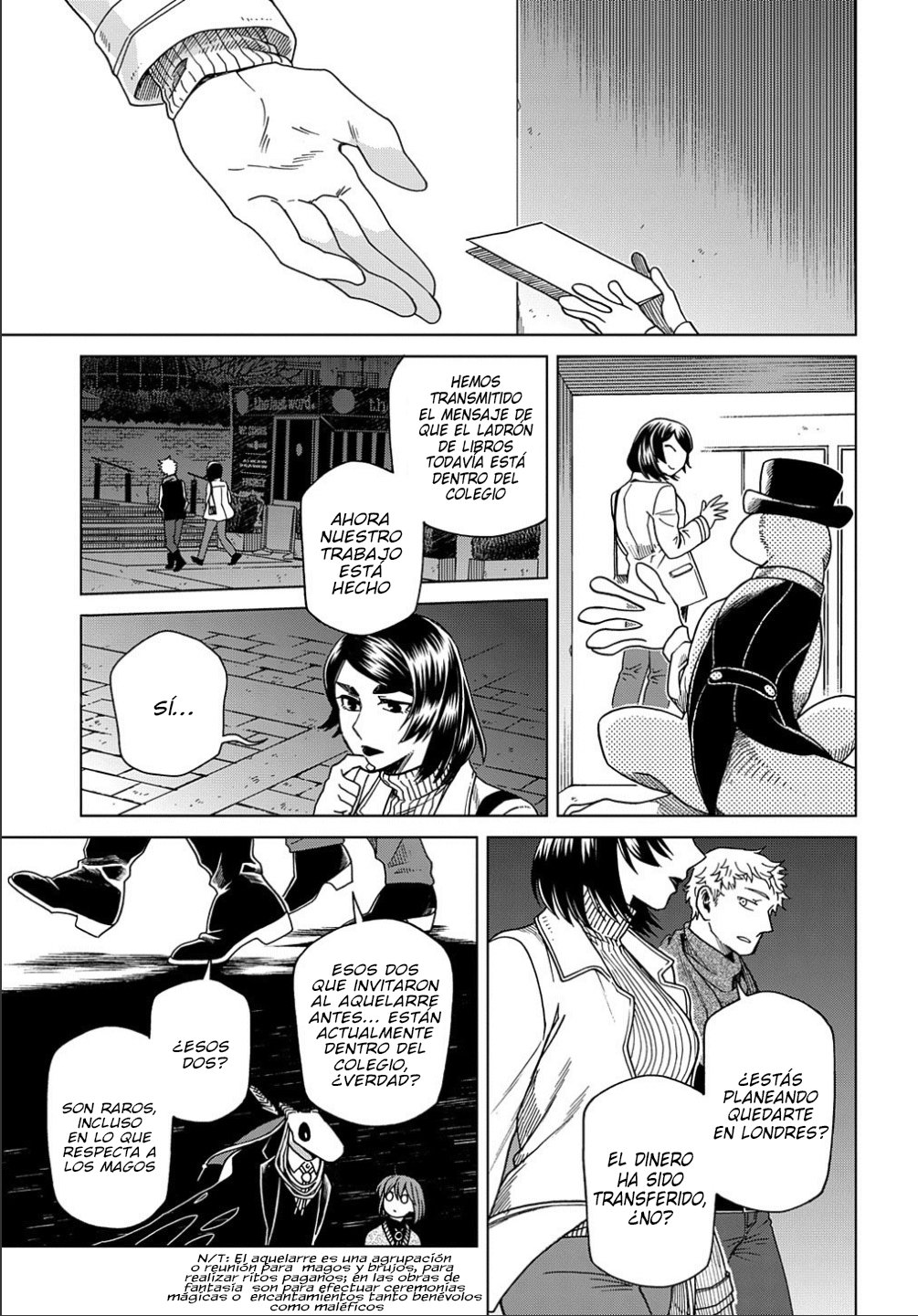 Mahou Tsukai No Yome Capitulo 77: Recojan los capullos de las rosas mientras puedan. página 2
