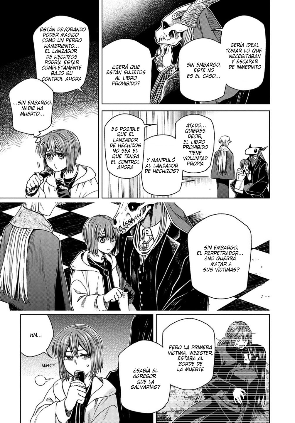 Mahou Tsukai No Yome Capitulo 77: Recojan los capullos de las rosas mientras puedan. página 25